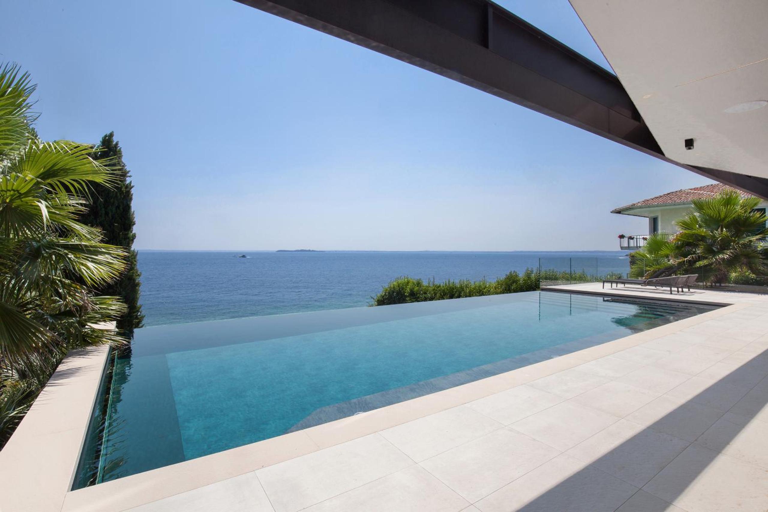 Villa Grace with Pool on the Lake view 2