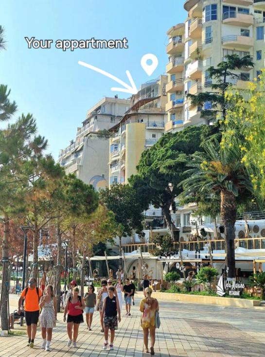 New Beachfront Apartment Pirali in Saranda City