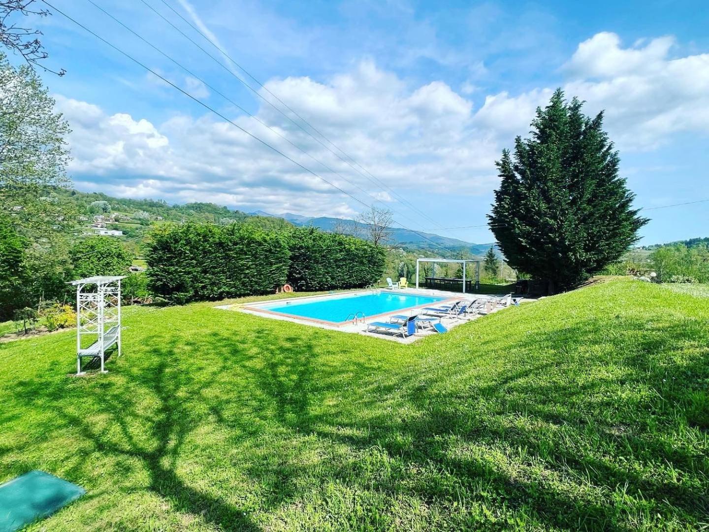 Villa Casa di Pietra en el norte de Lucca, Toscana, Camporgiano – photo 5