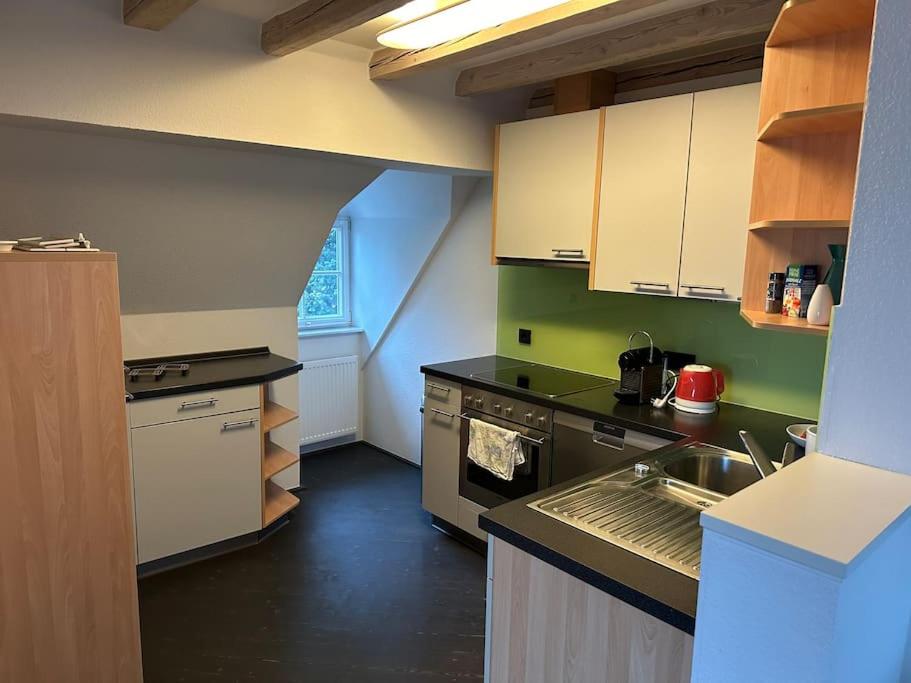 Panorama Penthouse in wunderschöner Villa