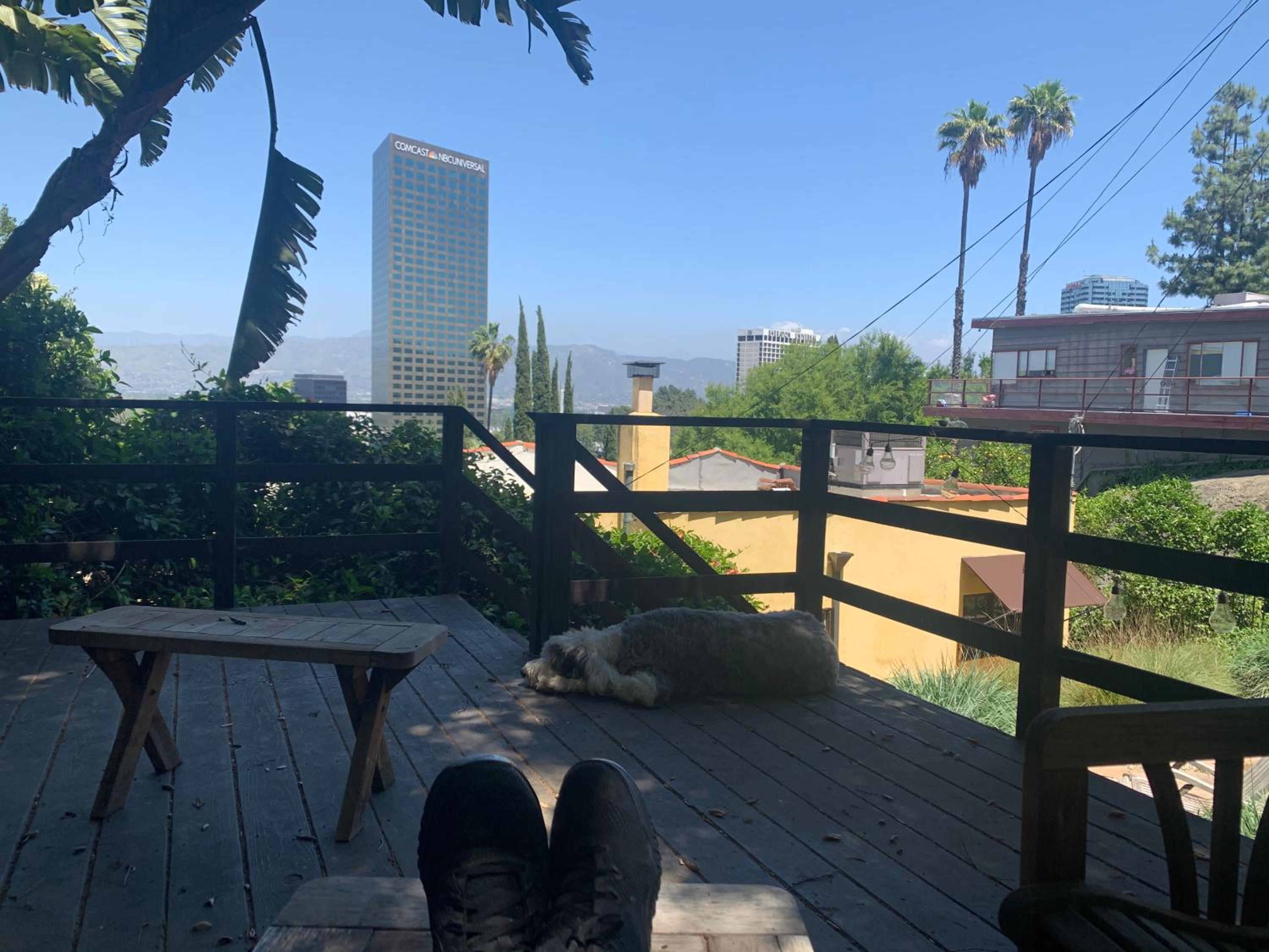Hollywood Hills Walk to Universal City Views