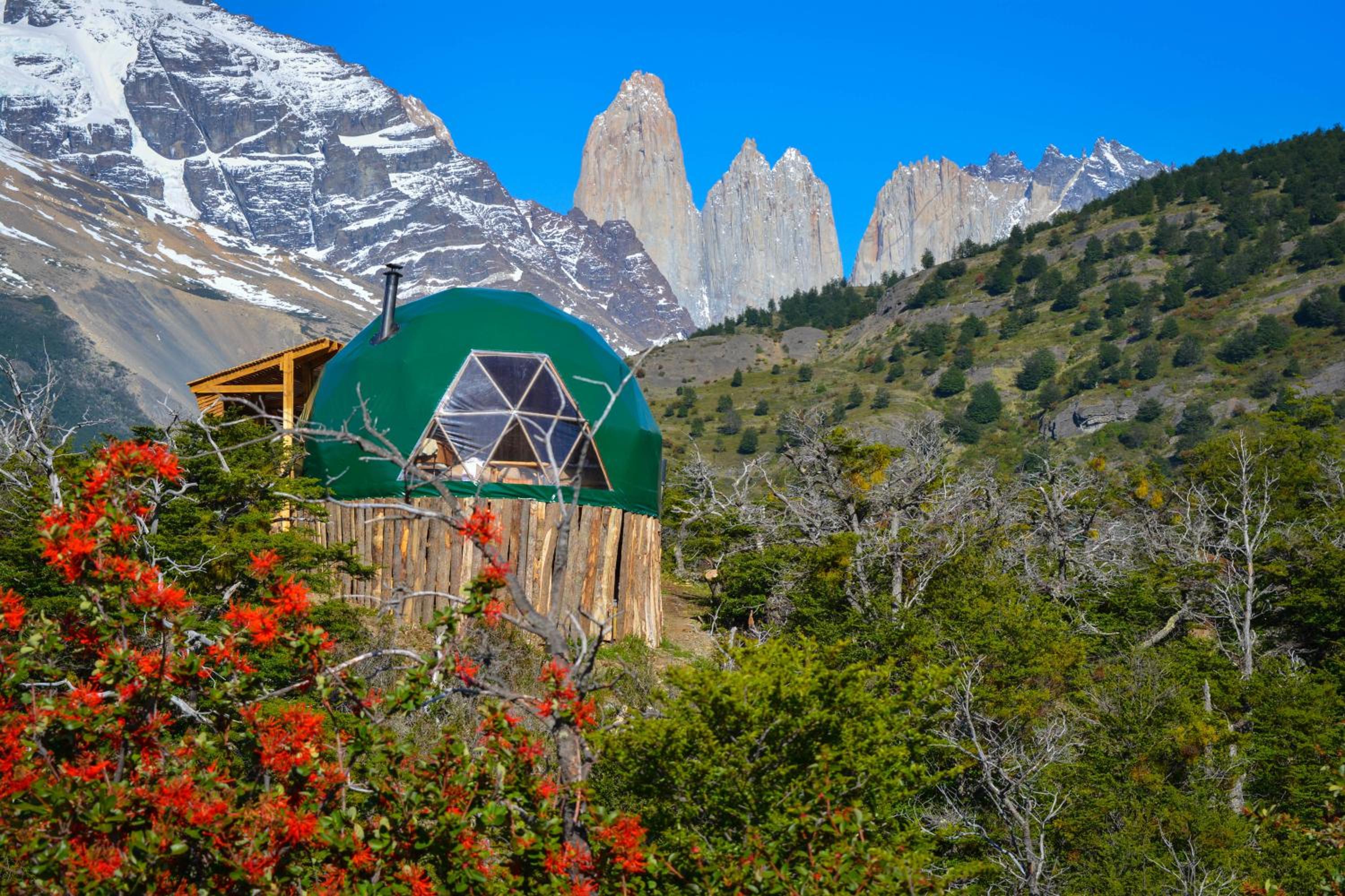 EcoCamp Patagonia view 2