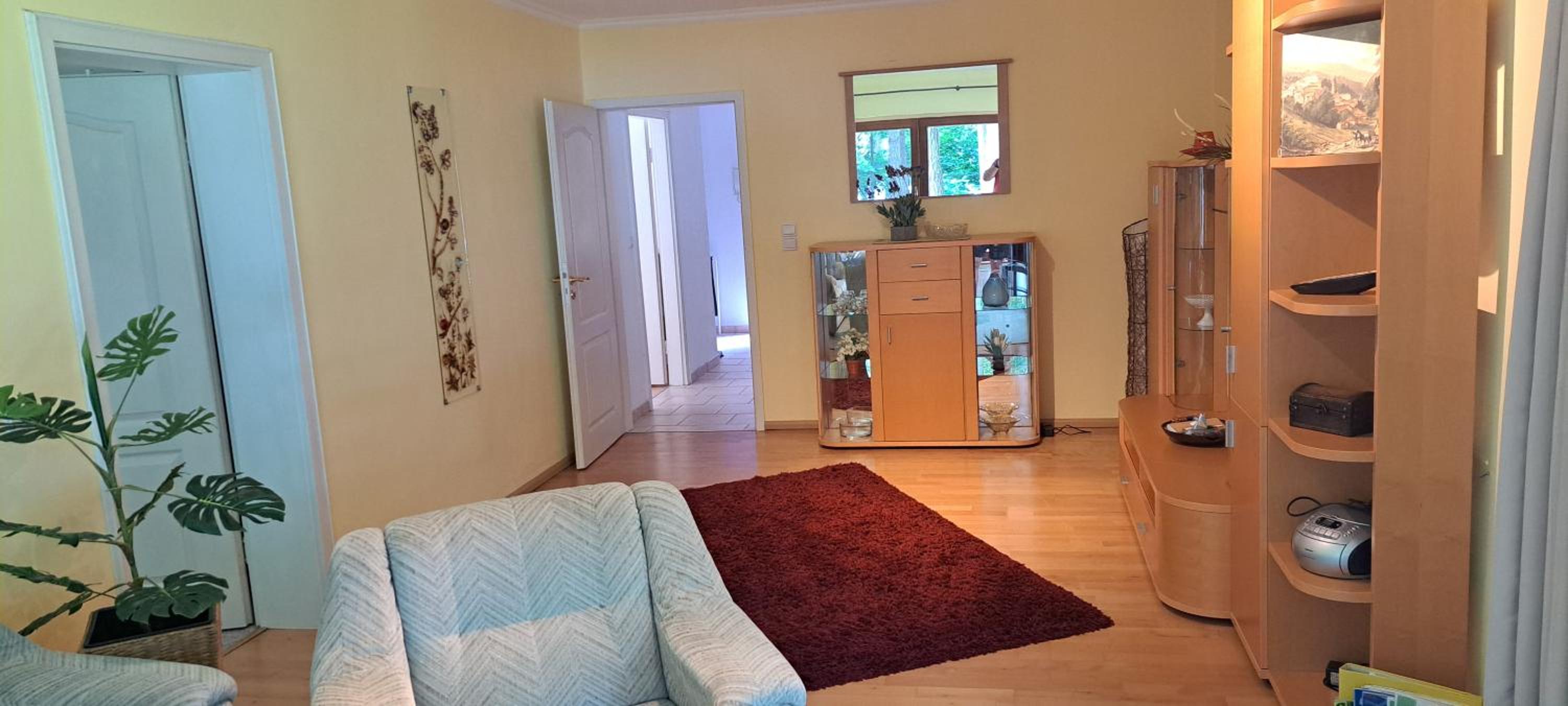 Ferienwohnung Am See mit kleinem Boot und 3er Kajak und 2 SUP view 3