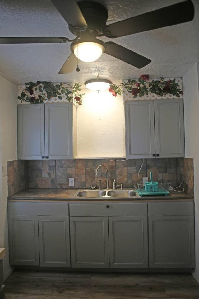 1 bedroom with a fireplace close to base view 3