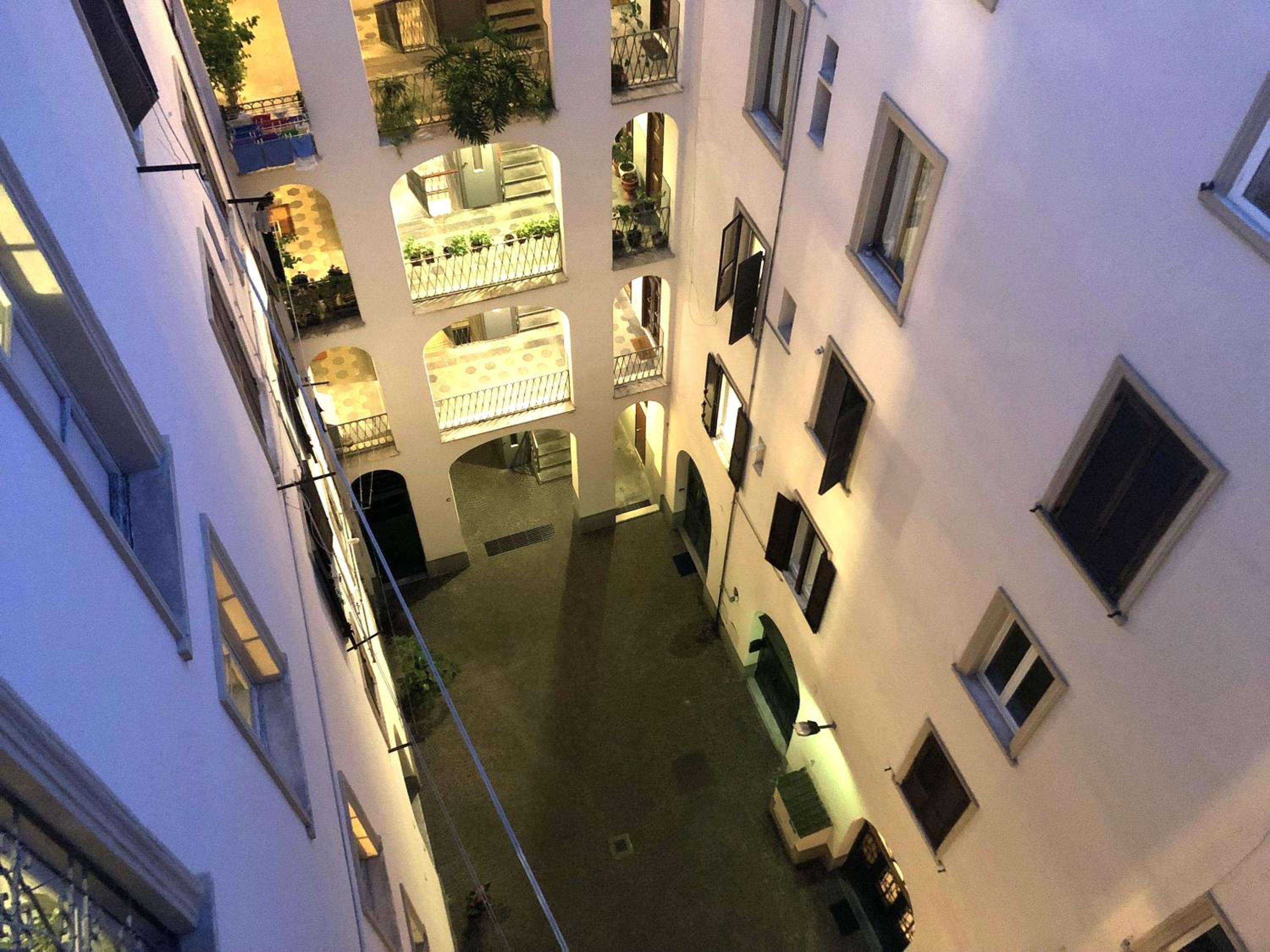 La piccola terrazza in Vaticano