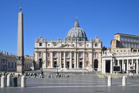 La piccola terrazza in Vaticano