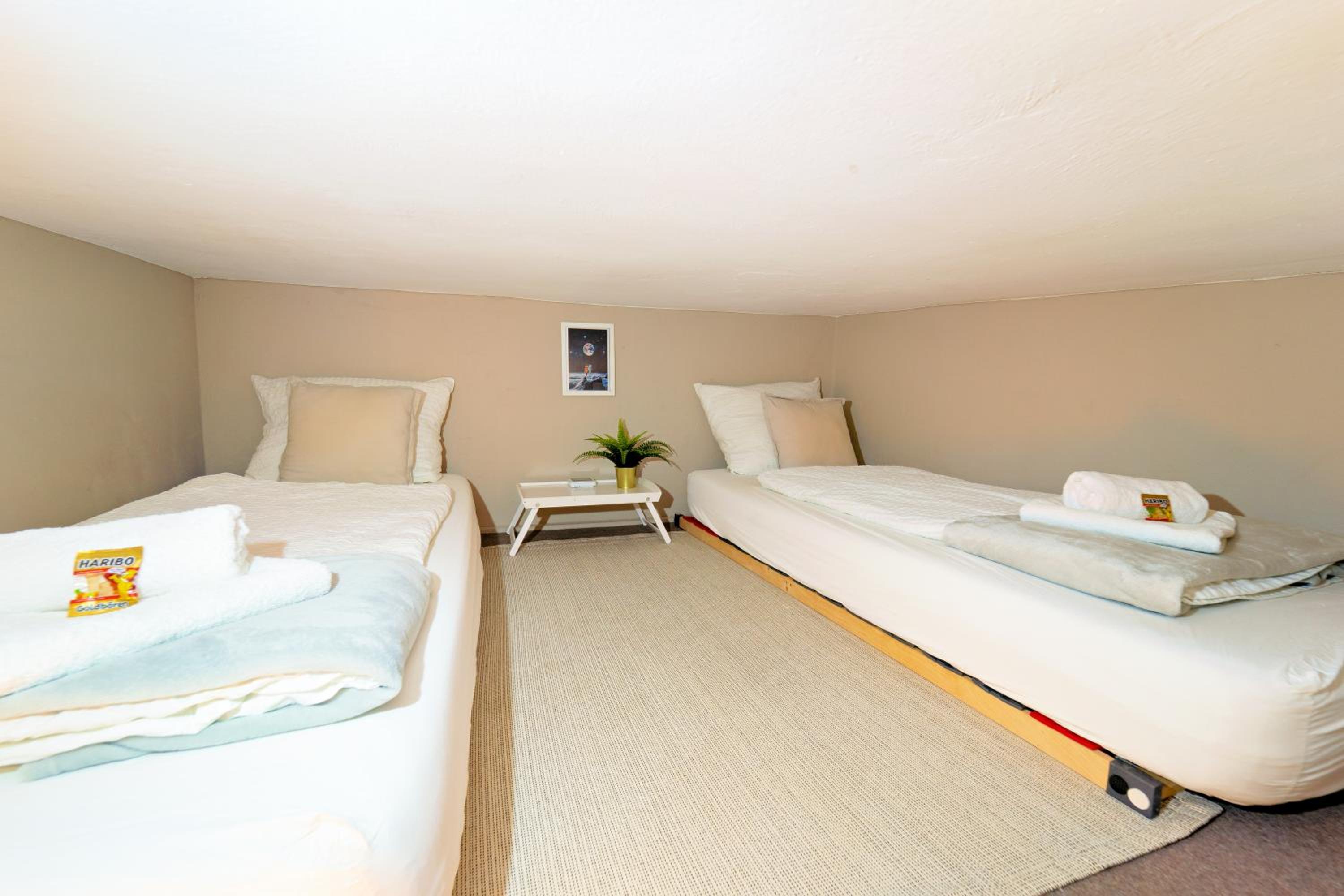 Loft House 170qm, Central, Own Garden, Parking lot