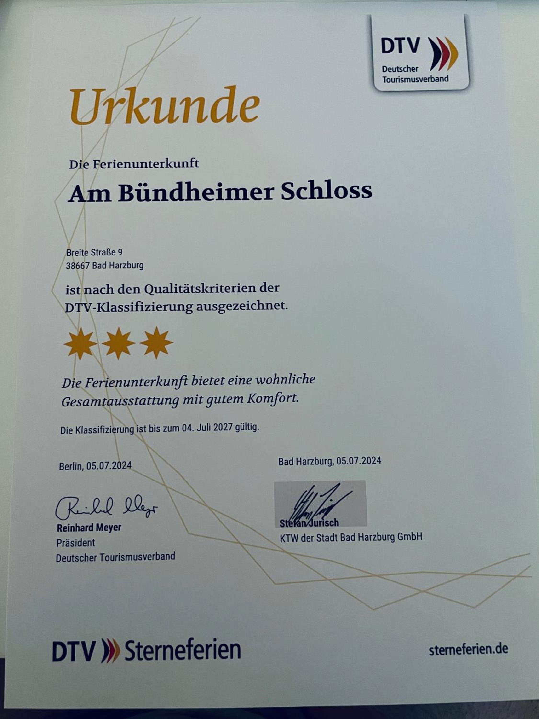 Ferienwohnung Am Bündheimer Schloss