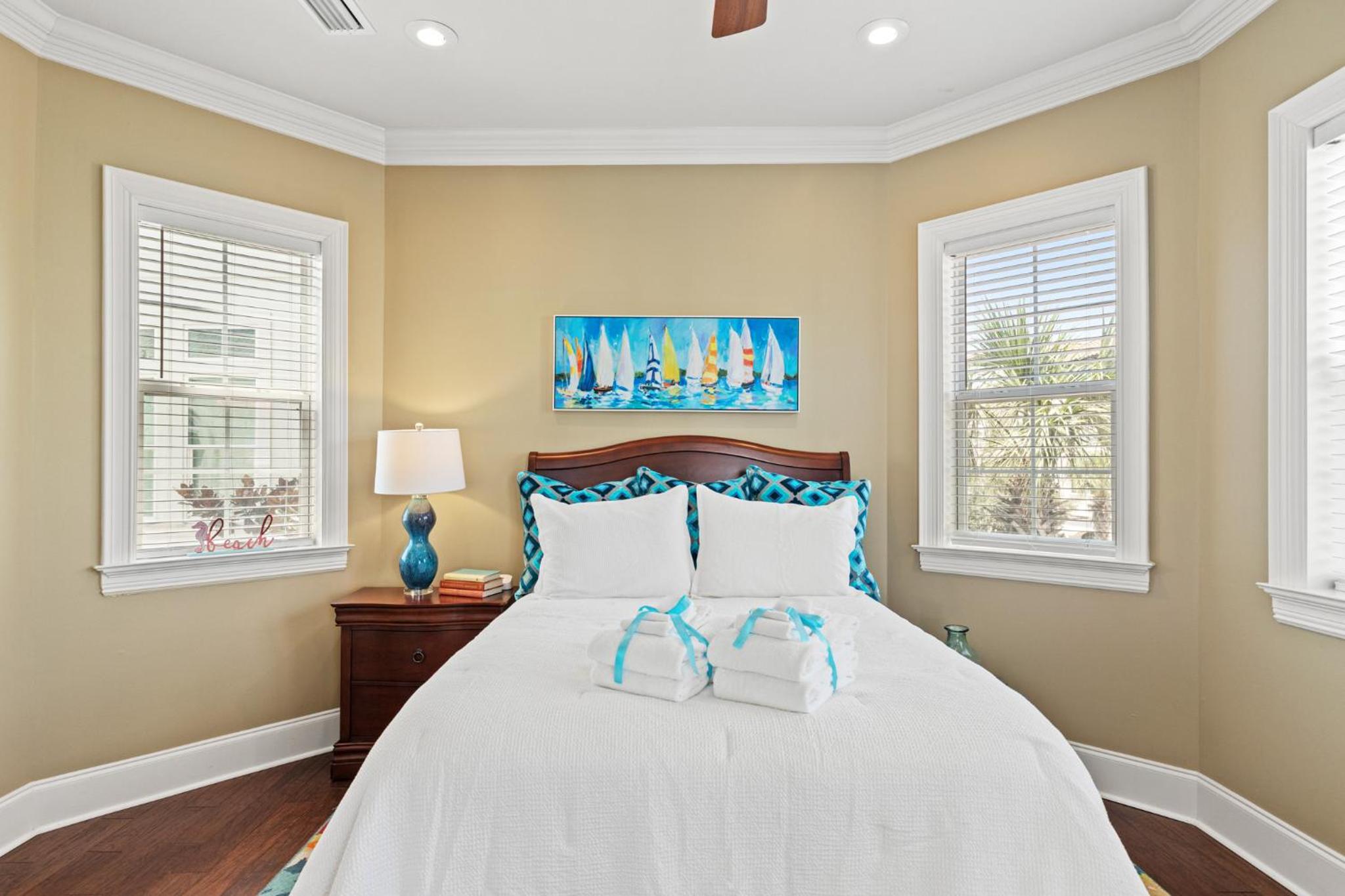 Poseidon's Grotto! 4BR 45BA Dog-friendly Heated Private Pool Grill Sleeps 12 view 2