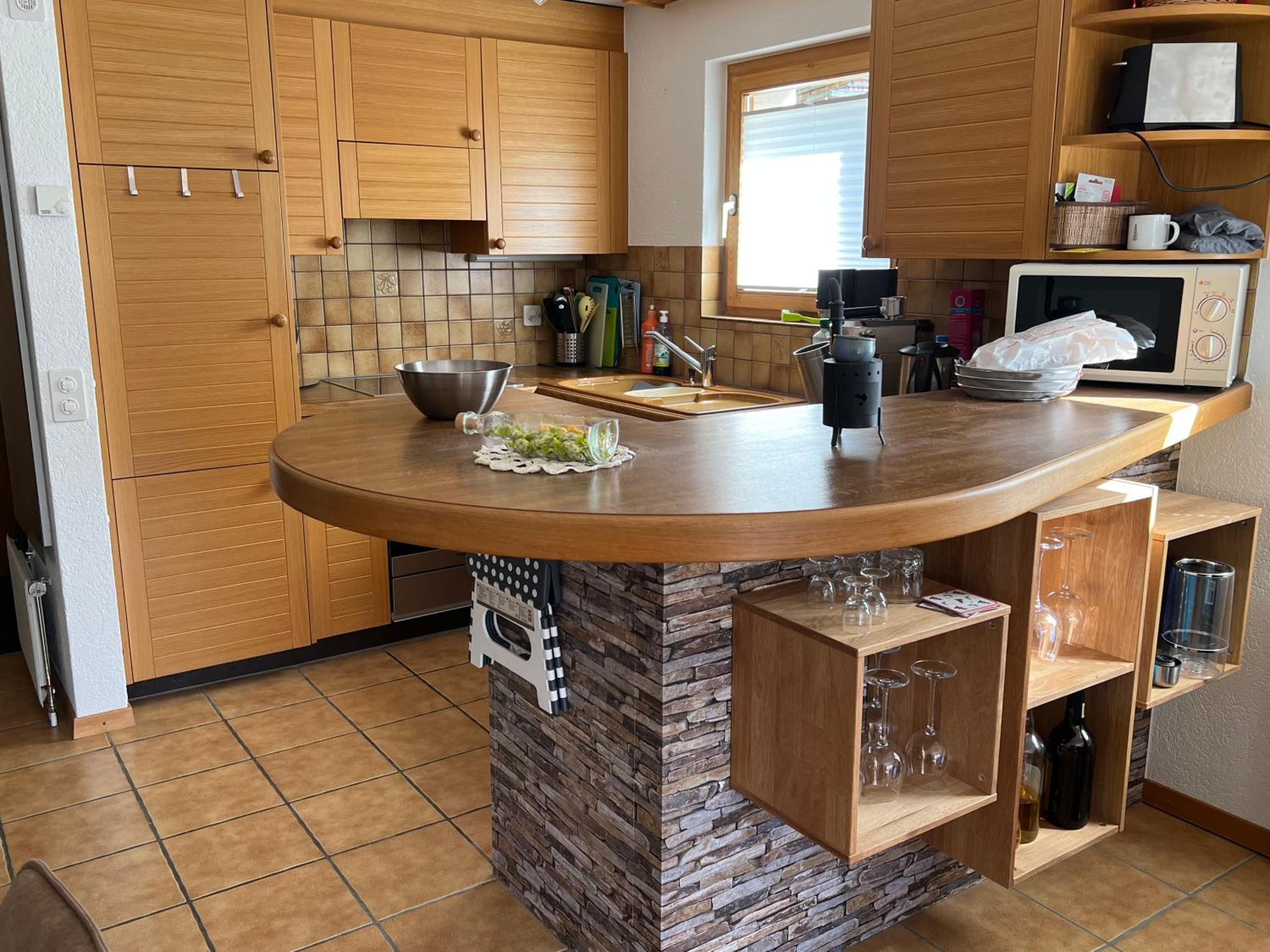 Maisonette Wohnung mit Bergsicht