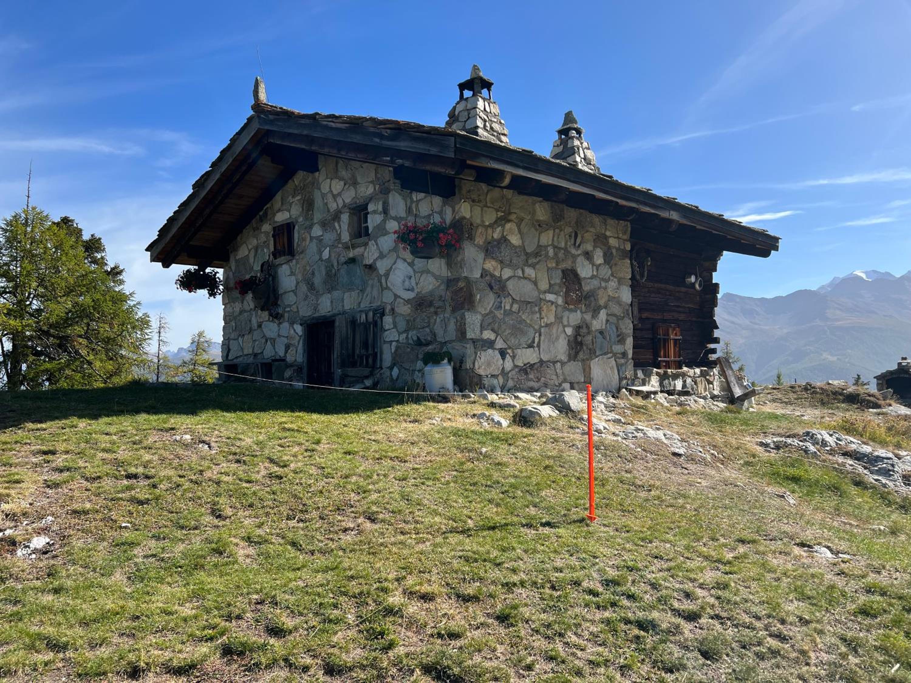 Maisonette Wohnung mit Bergsicht