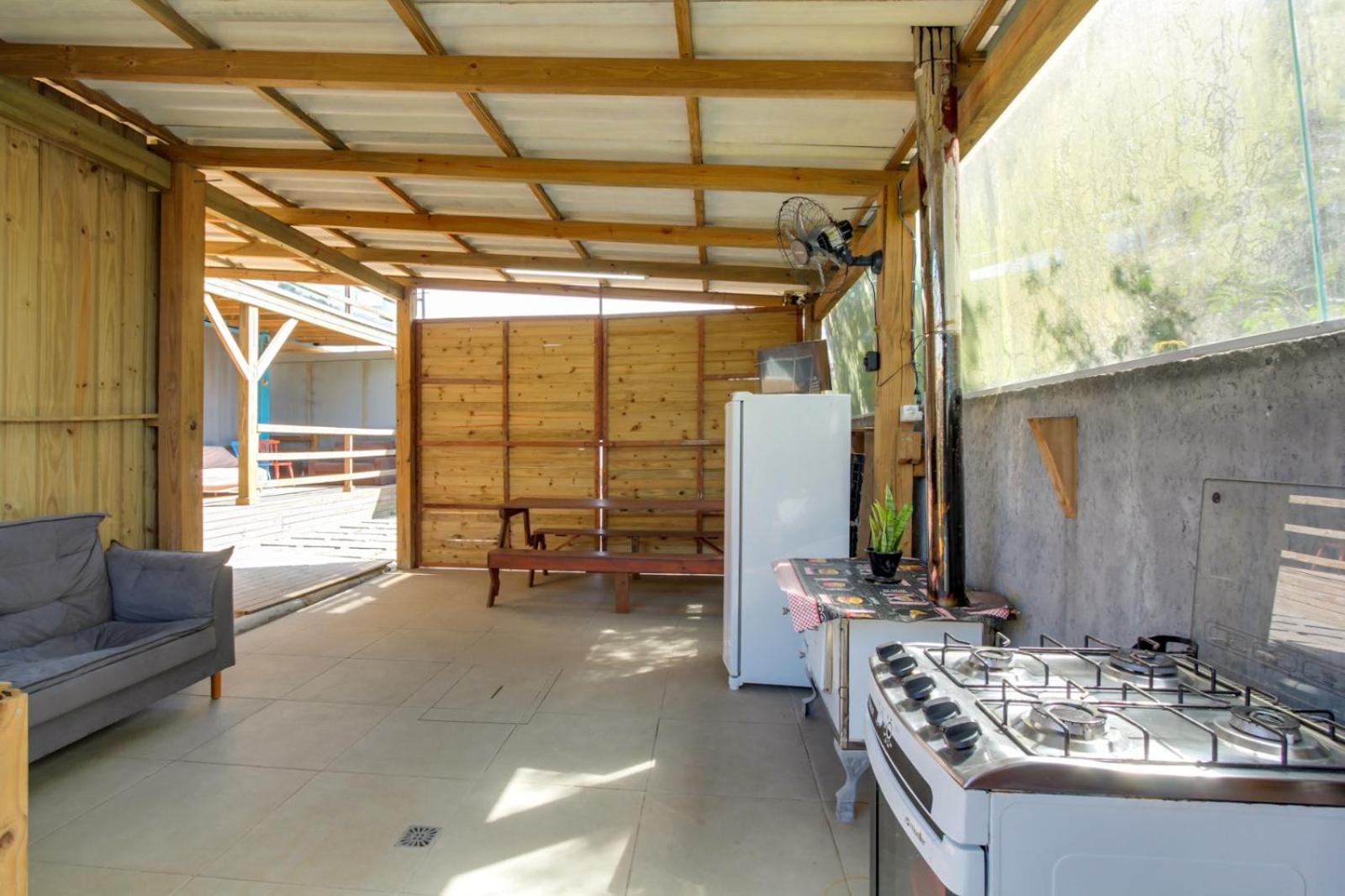 casa com vista para o mar espaço gourmet na BR101