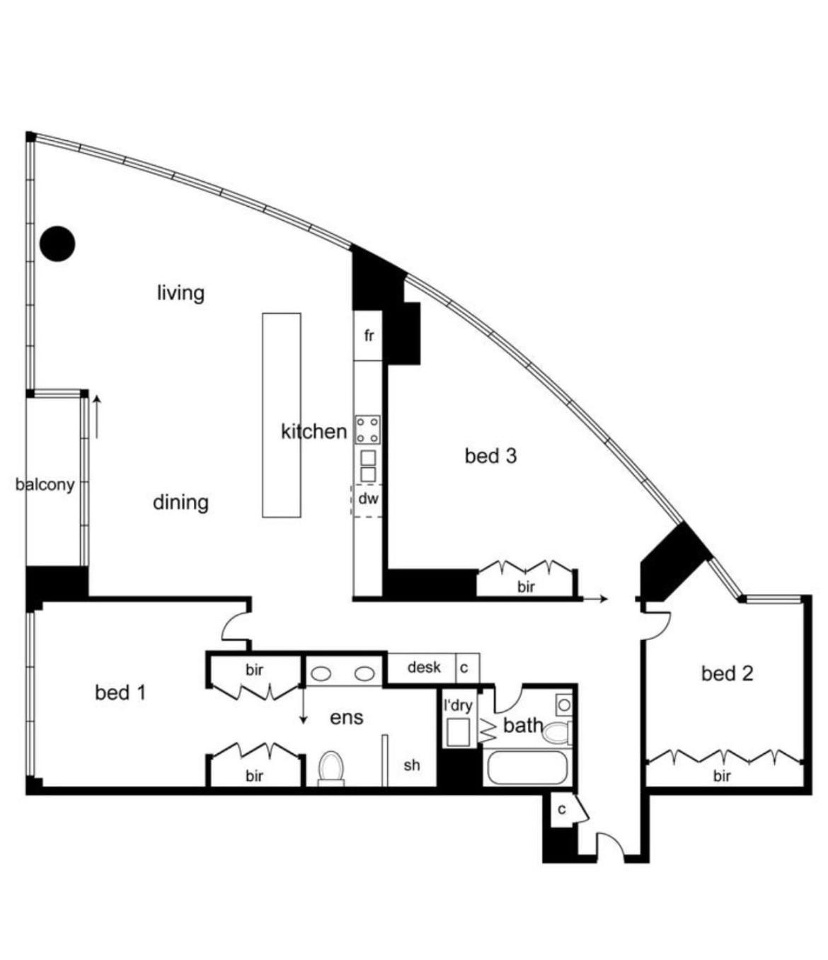 Freshwater Place - 2 Identical, 3-Bedroom Apts