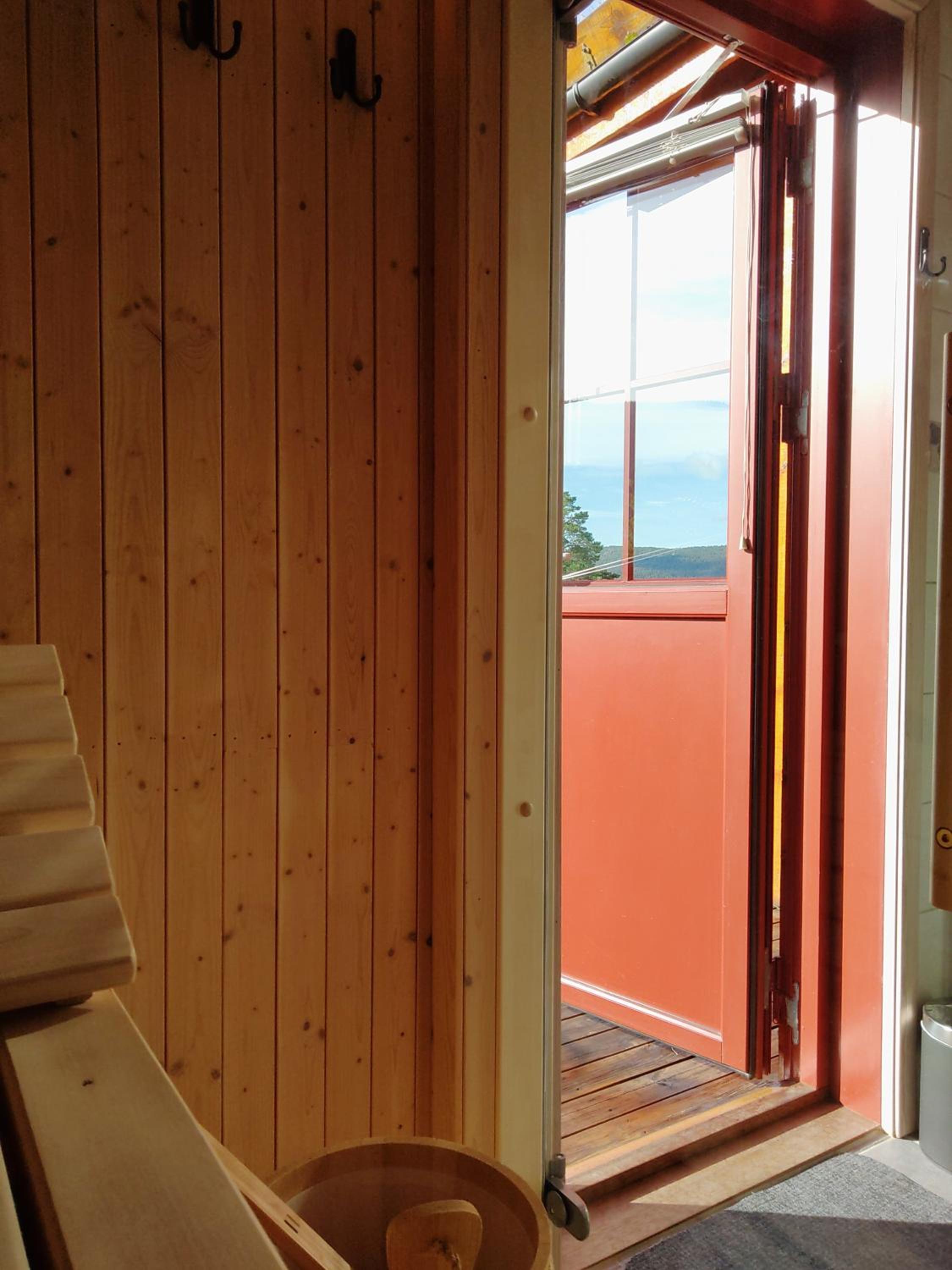 Ferienhaus in Vrådal mit Sauna, fußläufig zum Zentrum