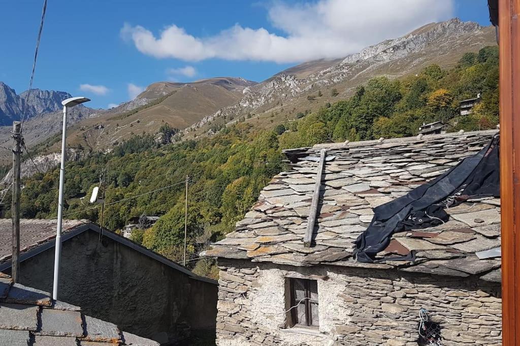 Baita alle sorgenti del fiume Po