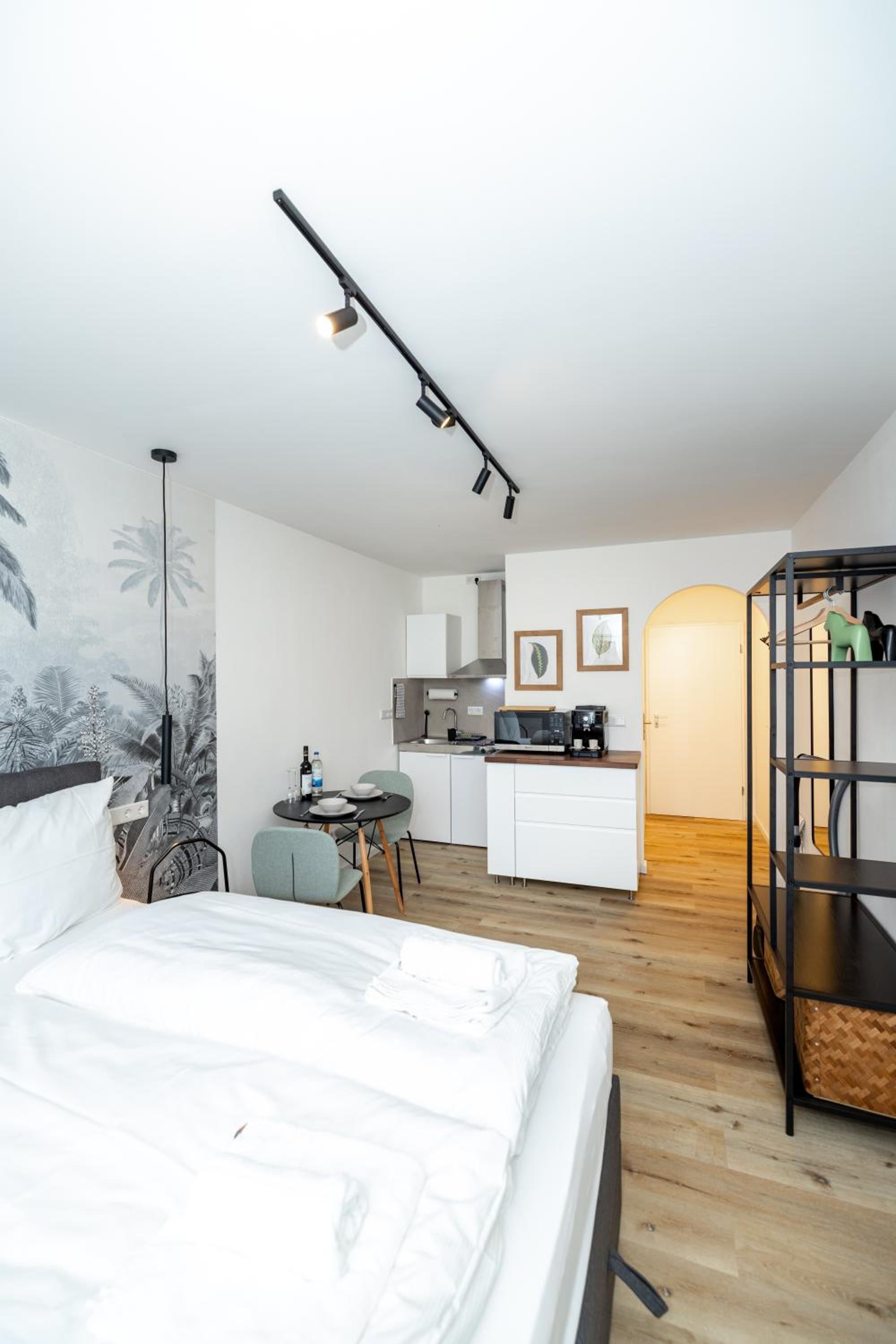 Kleines Apartment mit Balkon