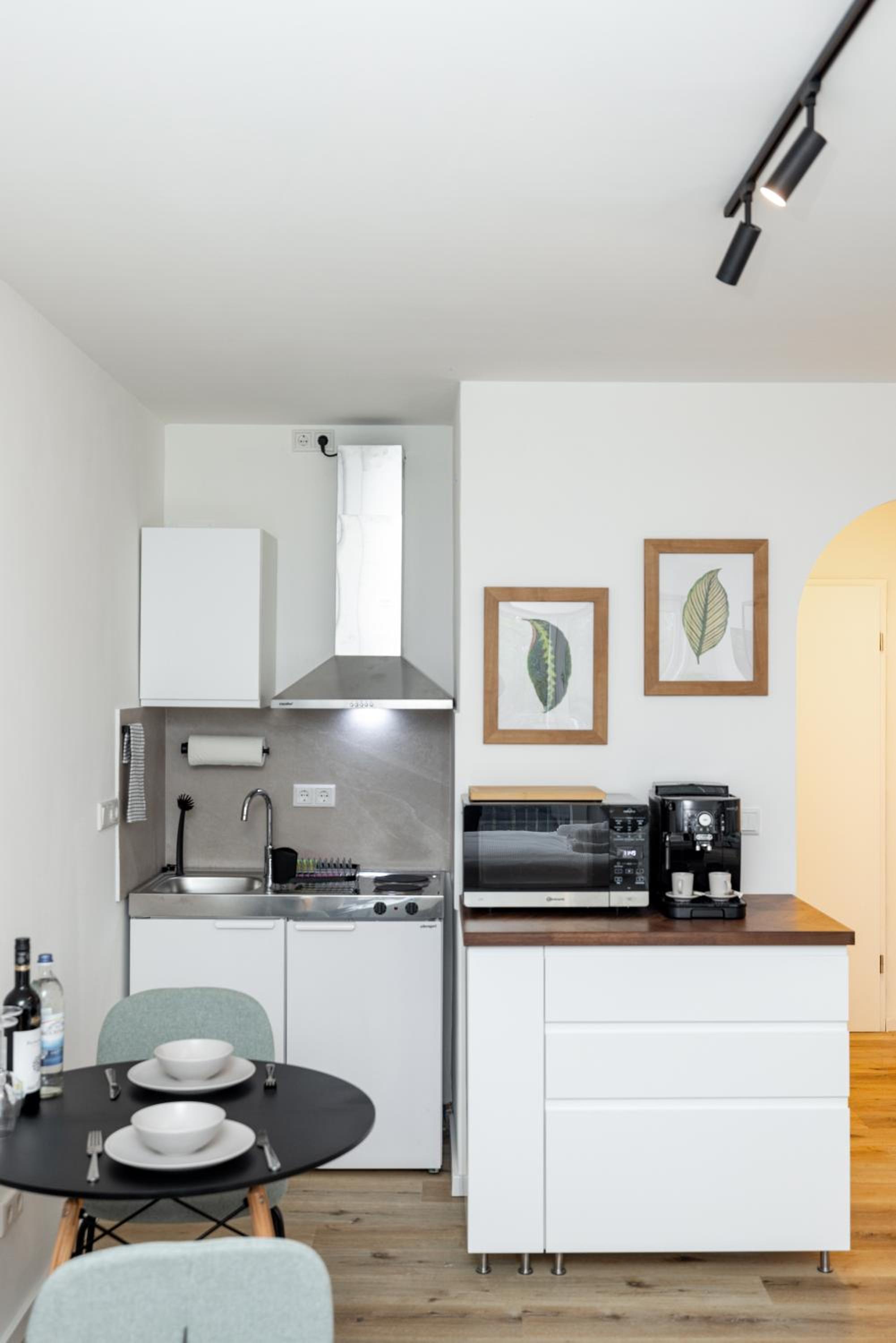 Kleines Apartment mit Balkon
