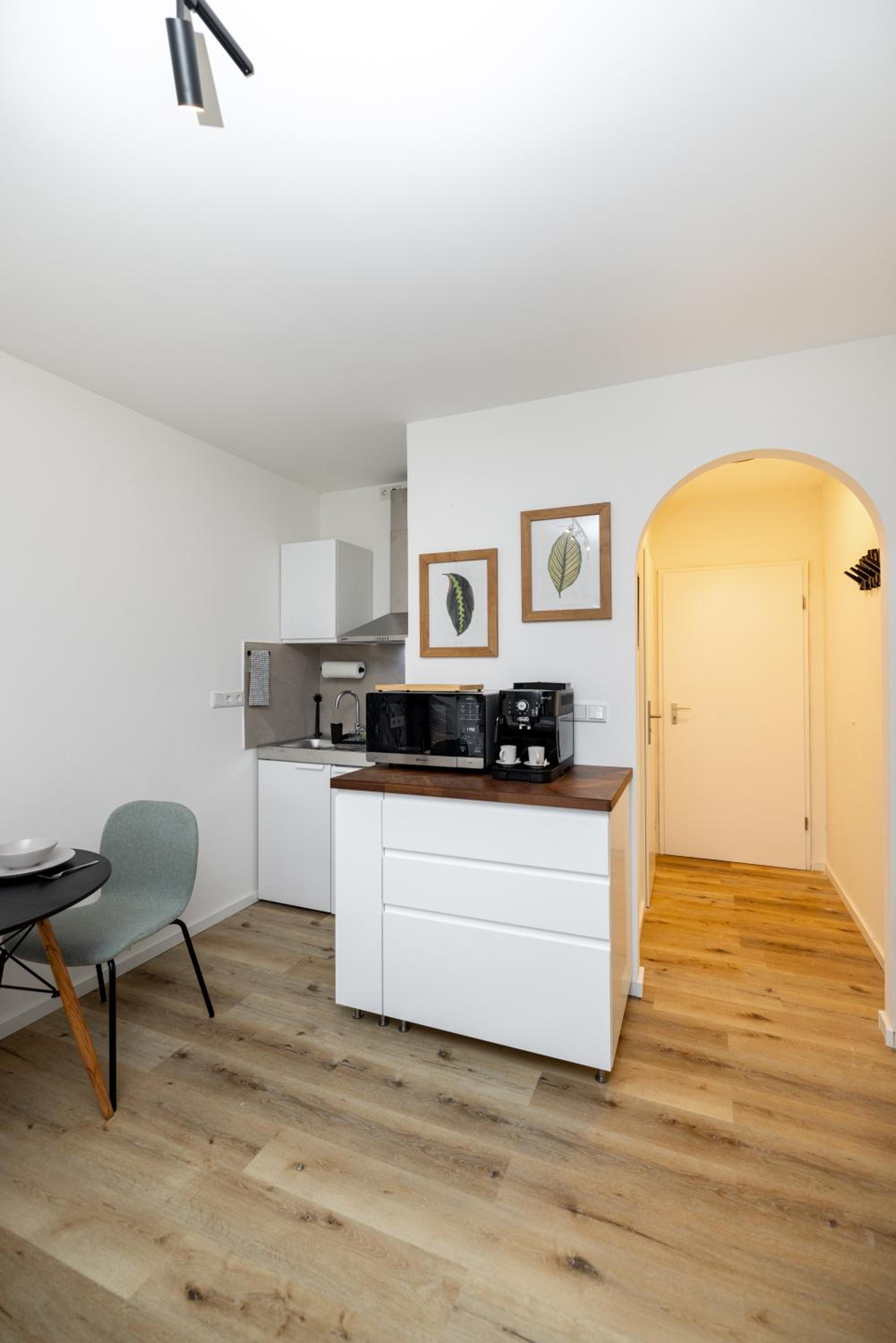 Kleines Apartment mit Balkon