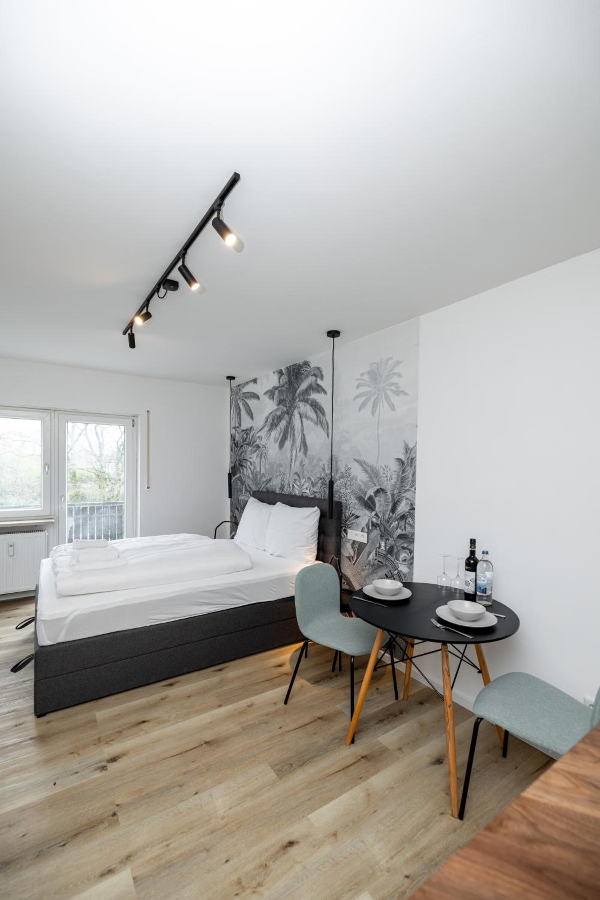 Kleines Apartment mit Balkon