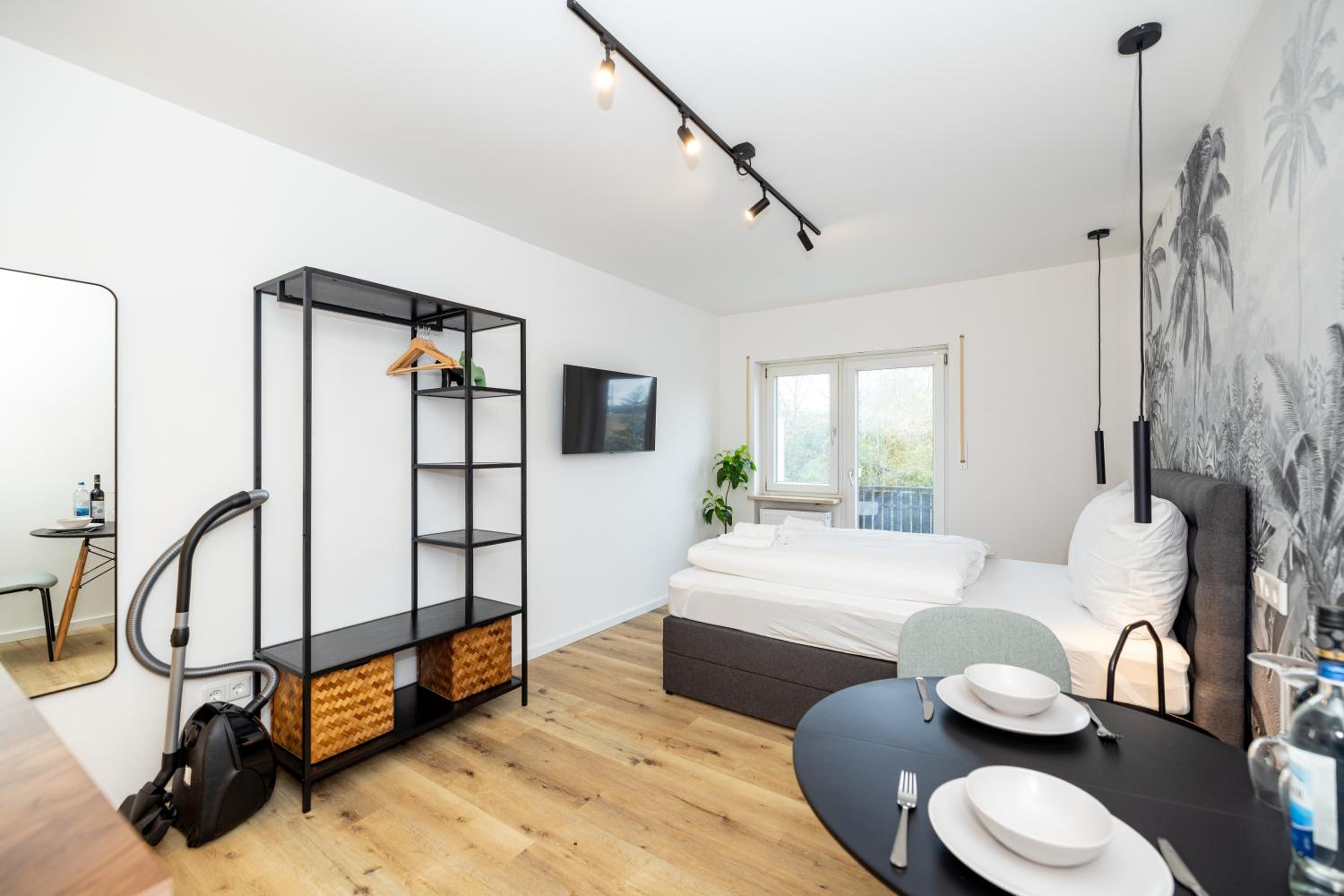 Kleines Apartment mit Balkon