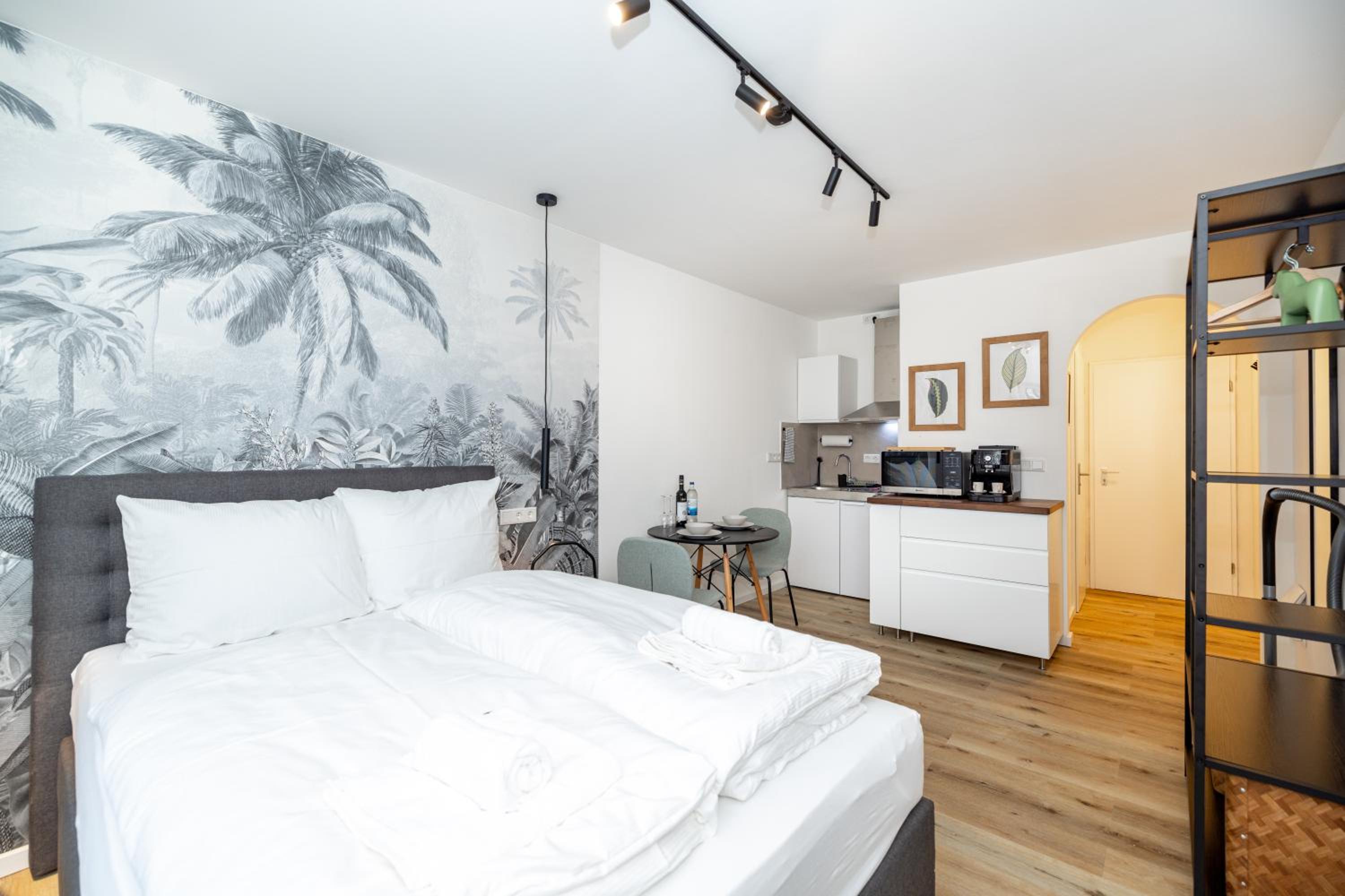 Kleines Apartment mit Balkon