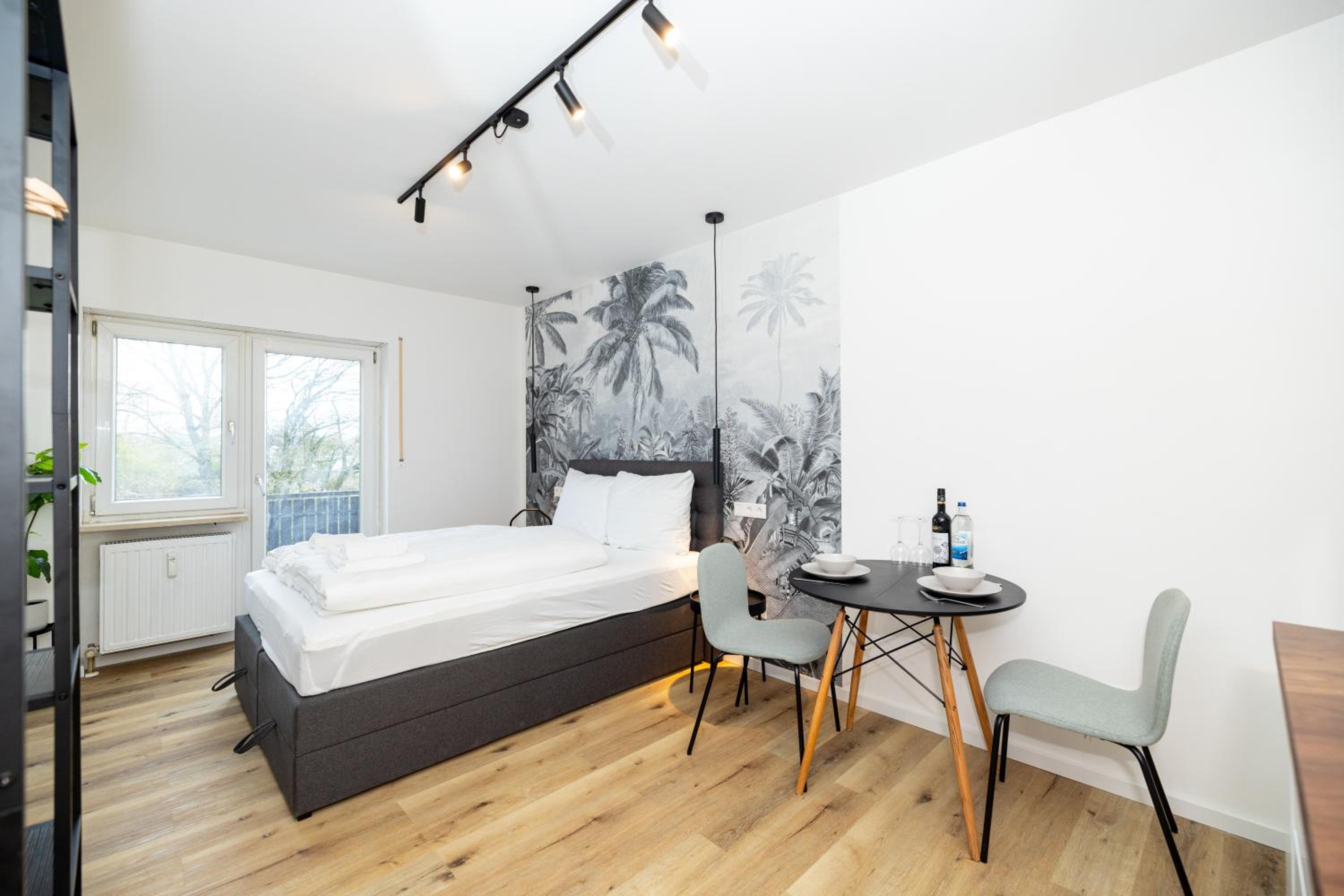 Kleines Apartment mit Balkon