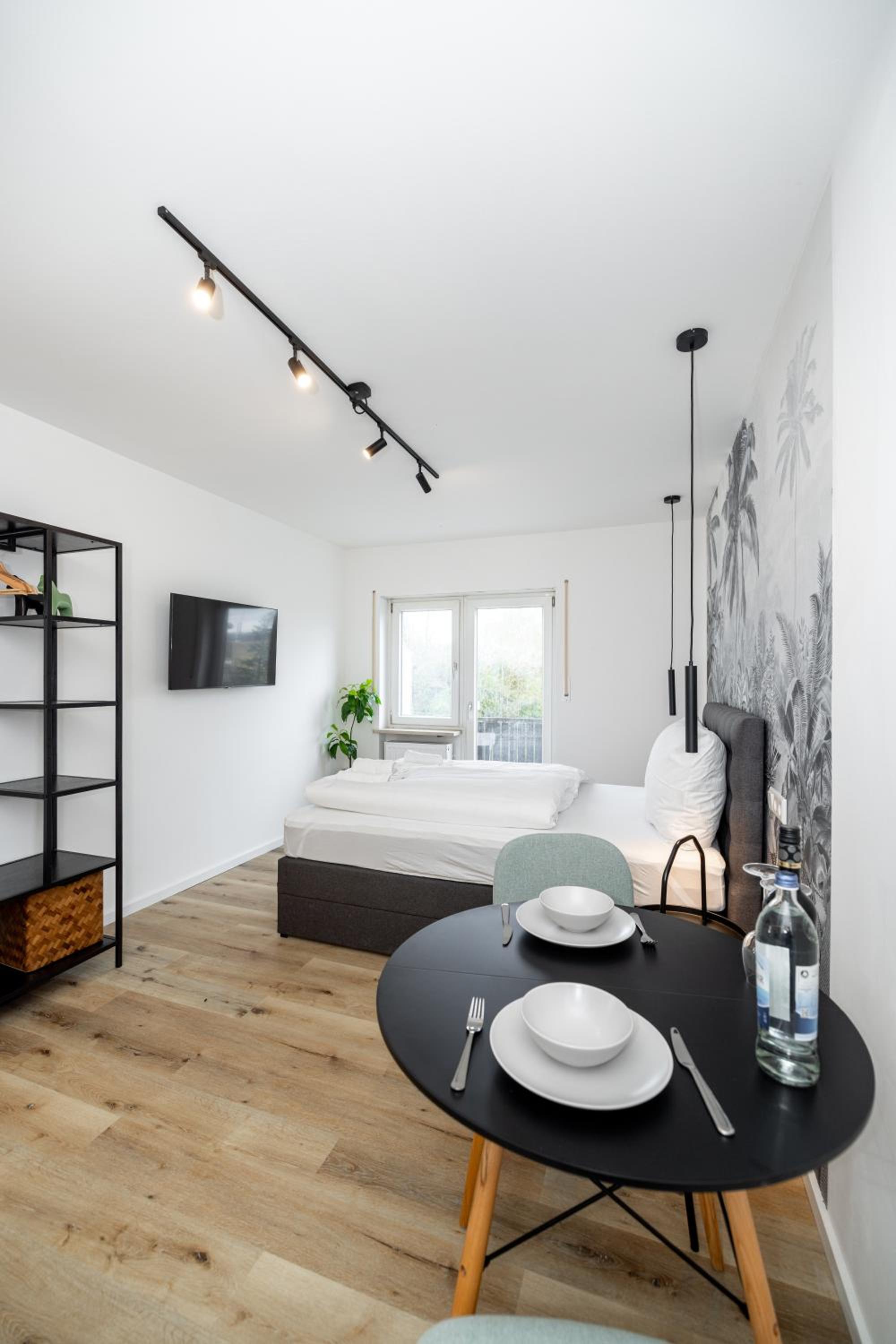 Kleines Apartment mit Balkon