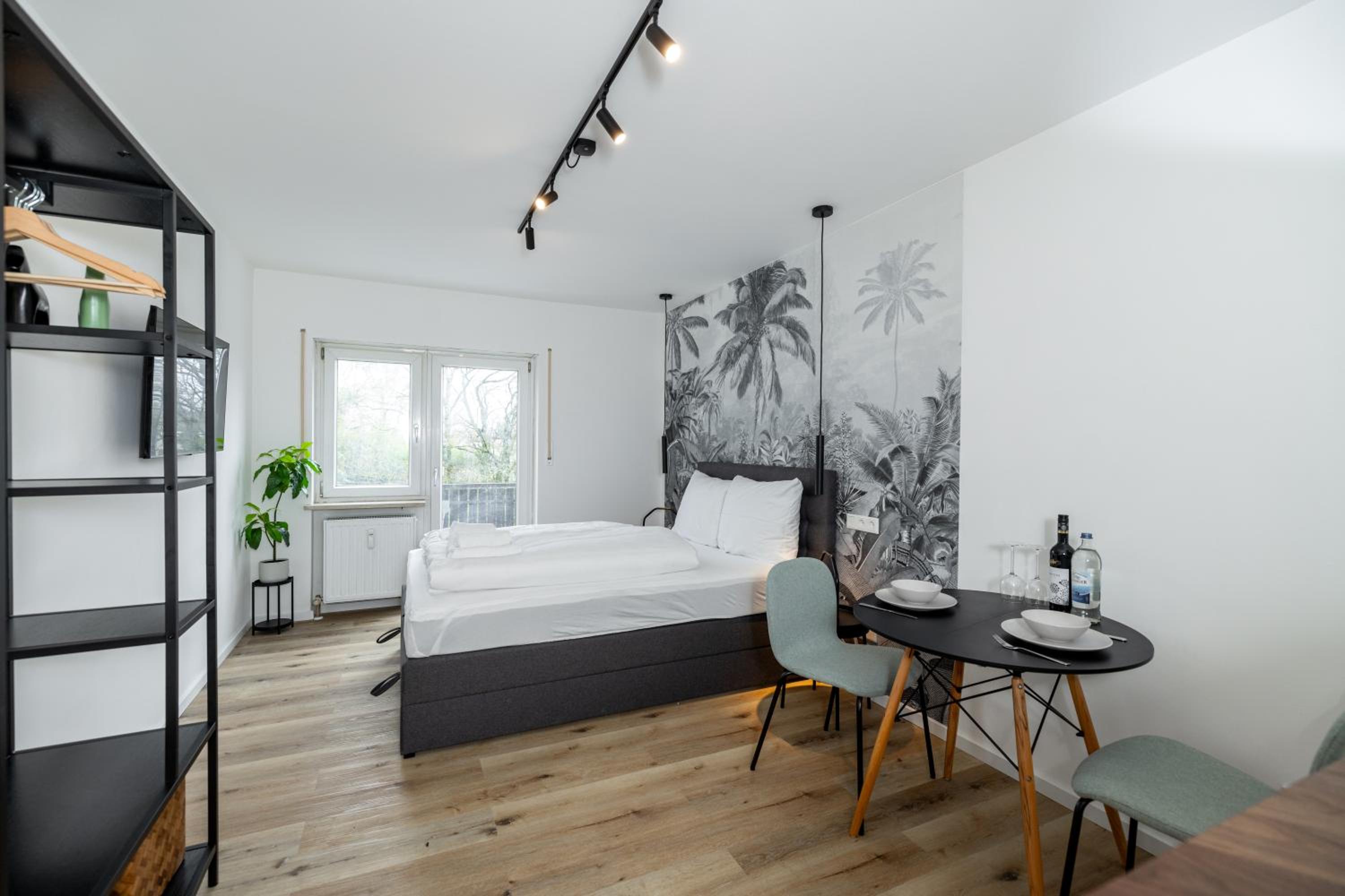 Kleines Apartment mit Balkon