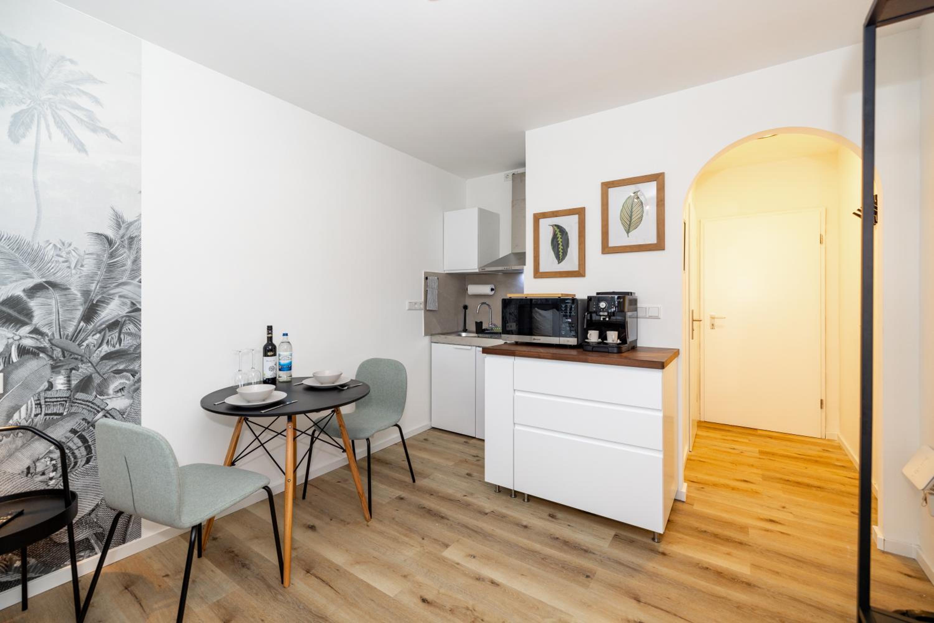 Kleines Apartment mit Balkon
