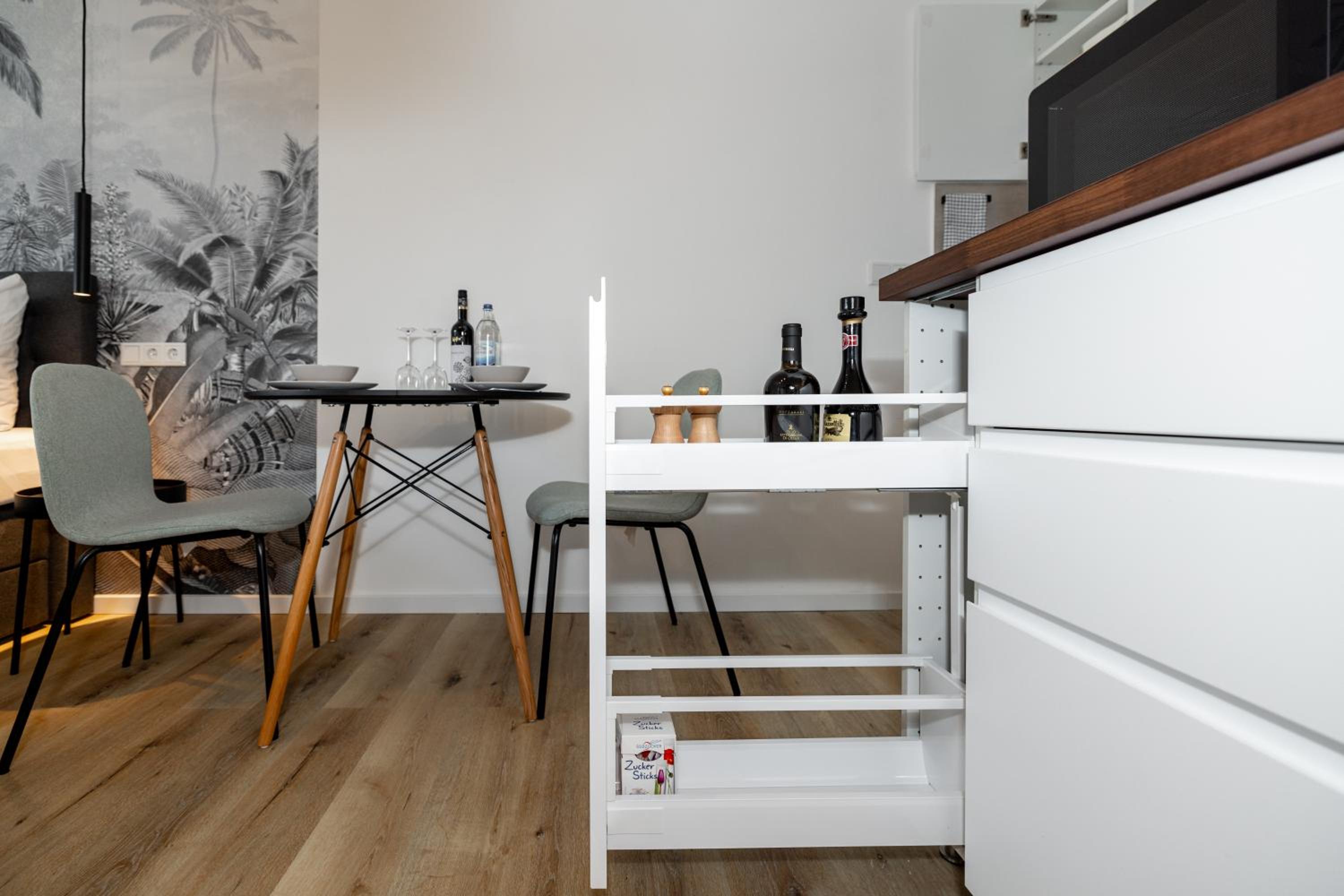 Kleines Apartment mit Balkon