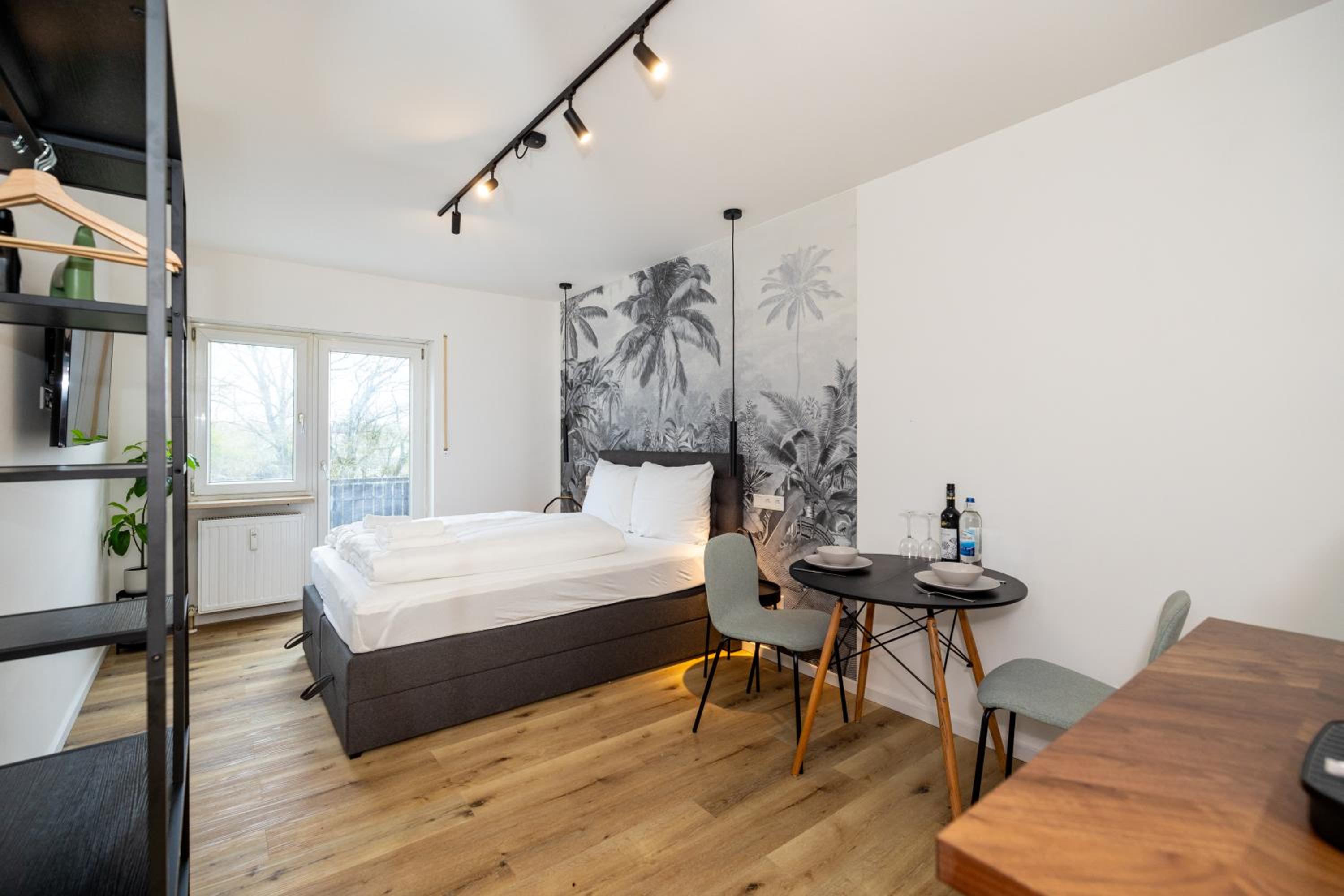 Kleines Apartment mit Balkon