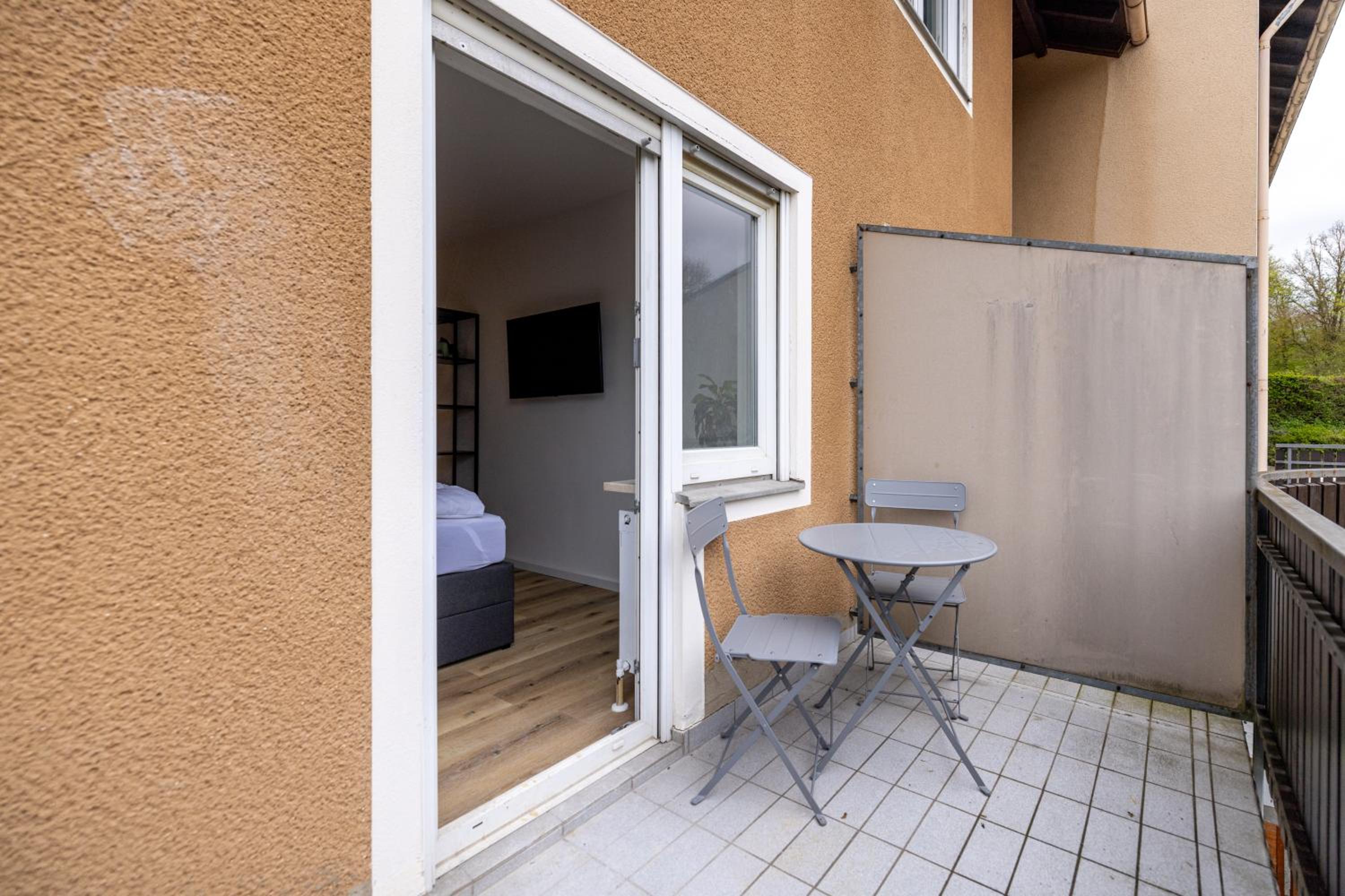 Kleines Apartment mit Balkon