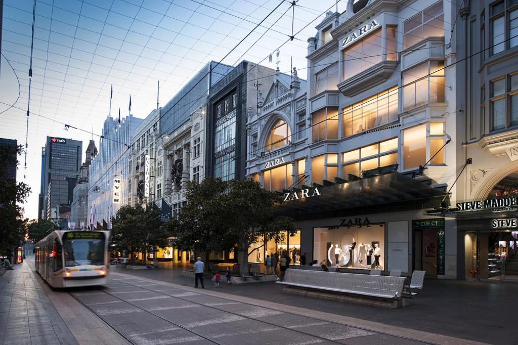 2BR CBD sunlit residence - Bourke Street shops