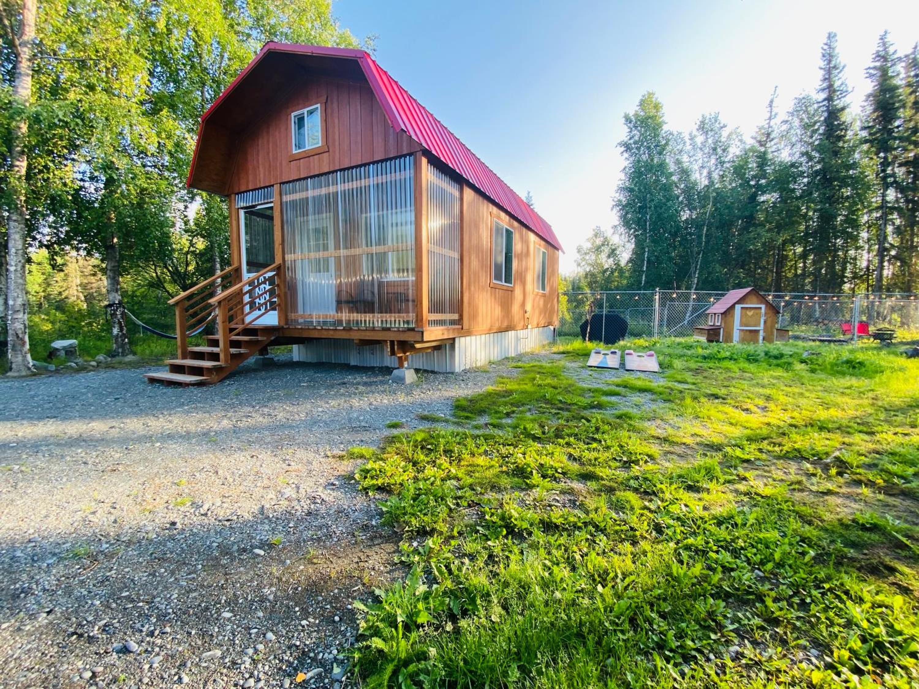 Charming Kenai Cabin Near Kenai River with Fenced Yard view 3
