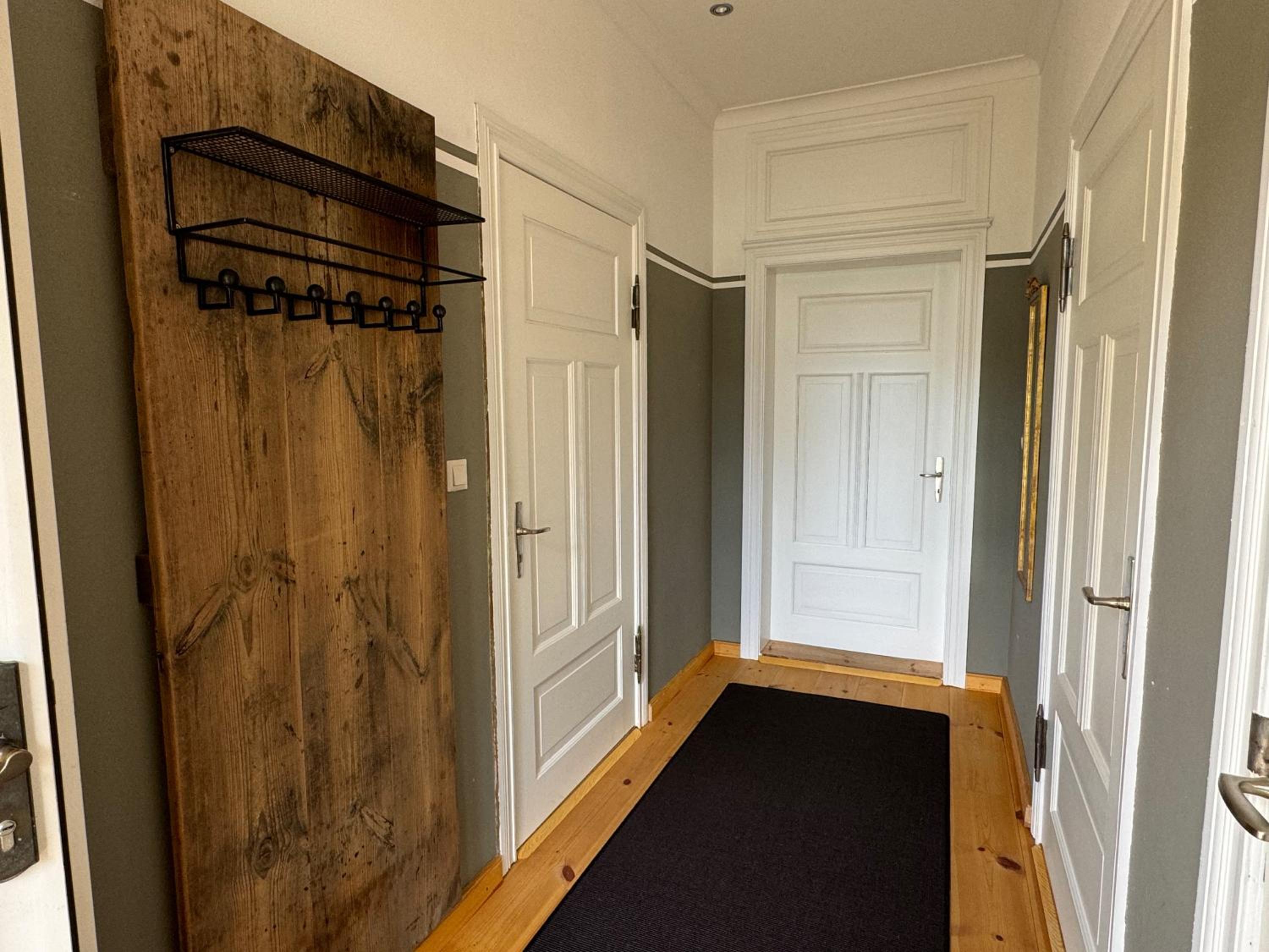 Landhaus hinter`m See Ferienwohnung Zur Schneiderei Kachelofen Schlittenbett Smart-TV