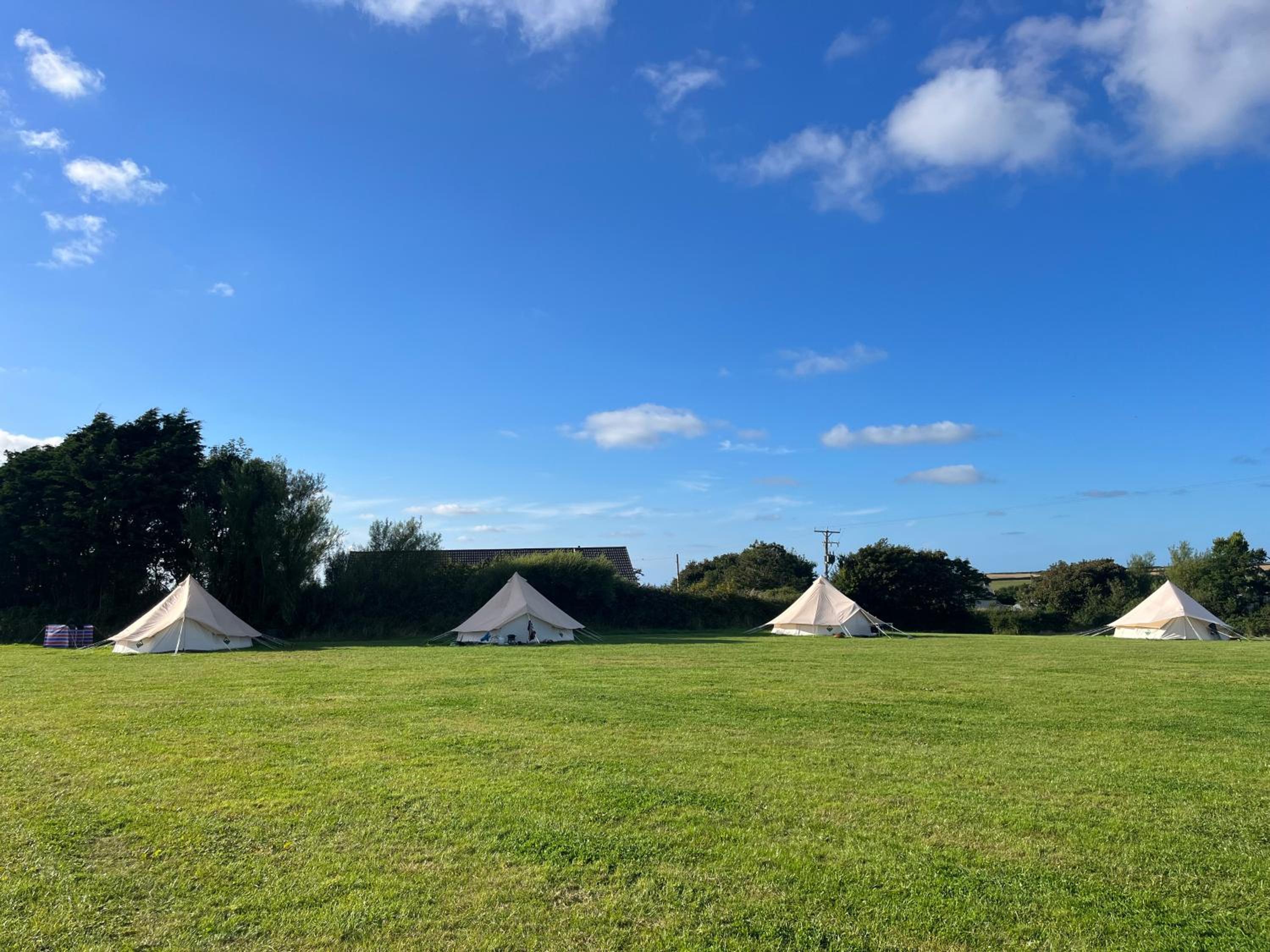 Unfurnished Bell Tent close to SWC path view 4