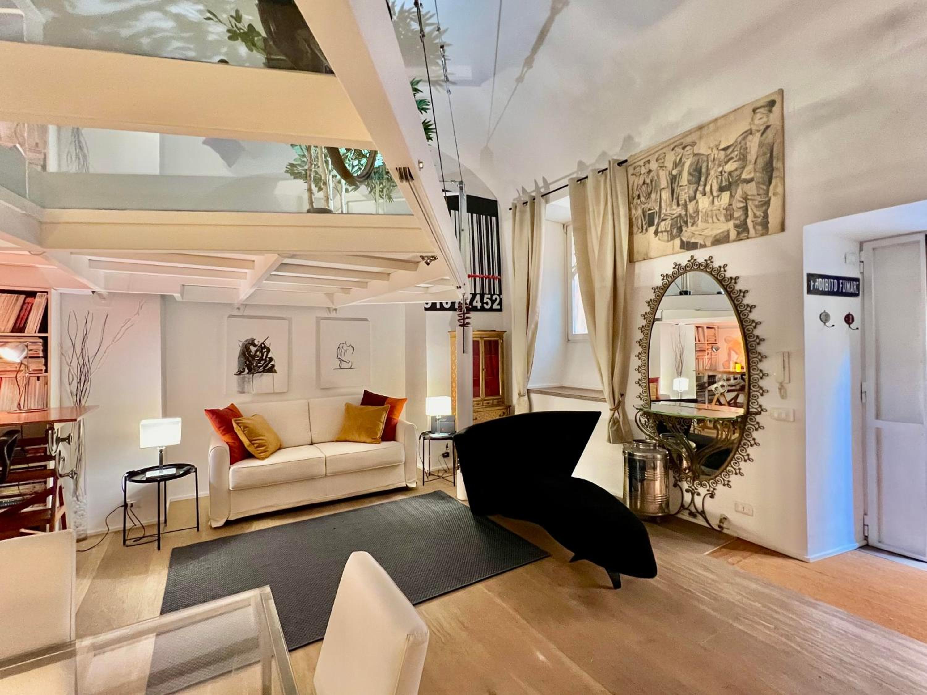 luxury art appartment rome