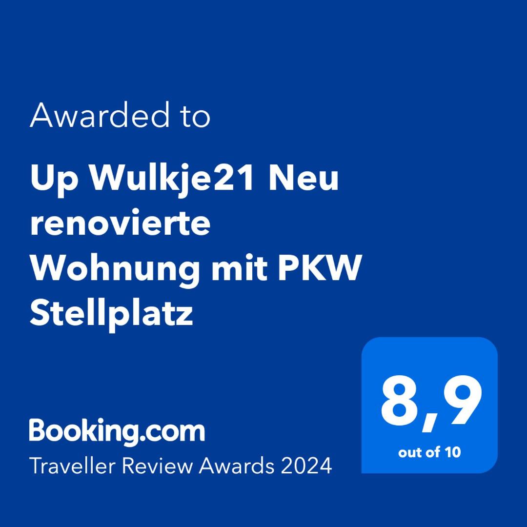 Up Wulkje21 Neu renovierte Wohnung mit PKW Stellplatz