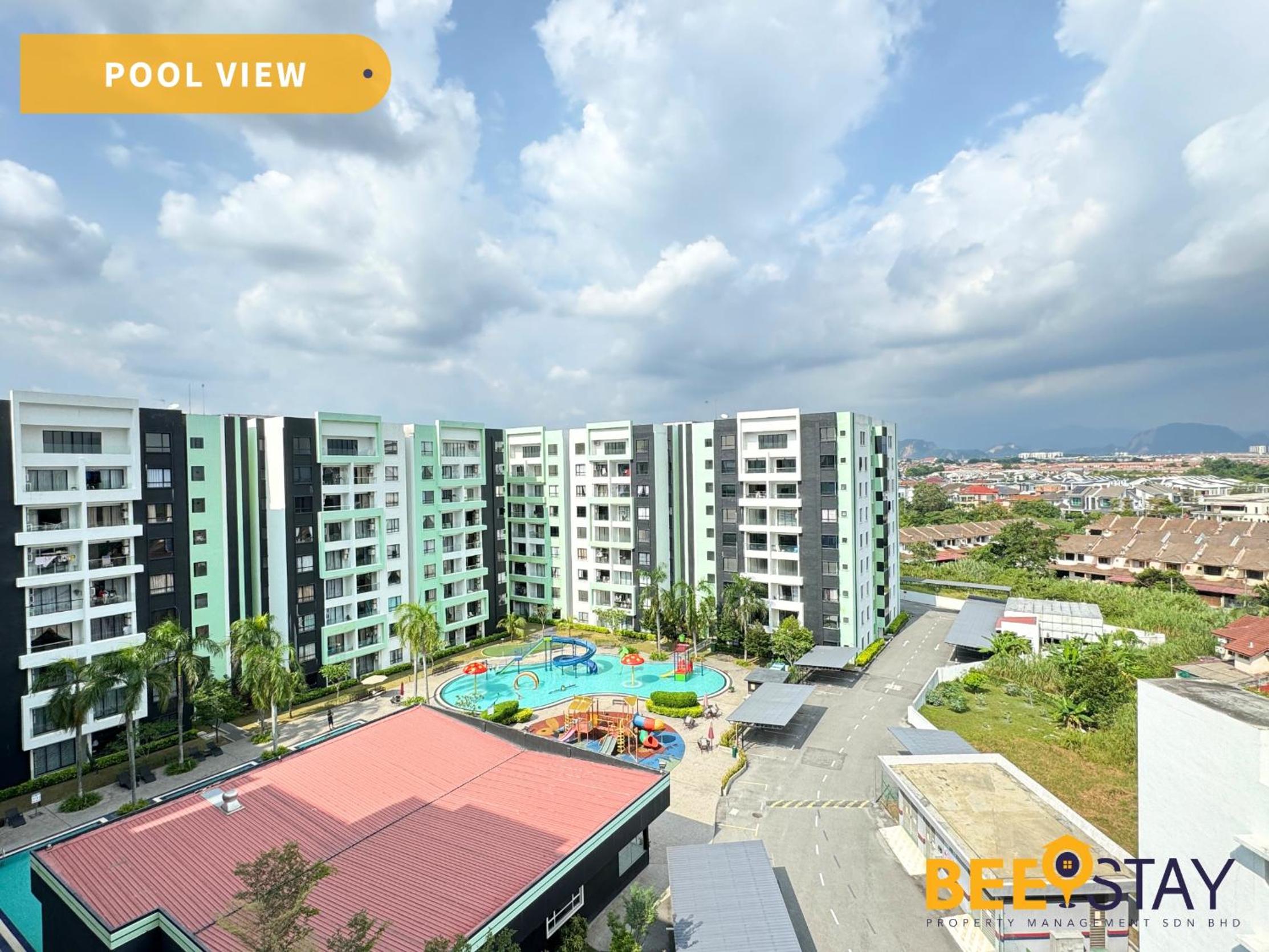 Ipoh City Centre Manhattan Condo Pool View NEW Unit