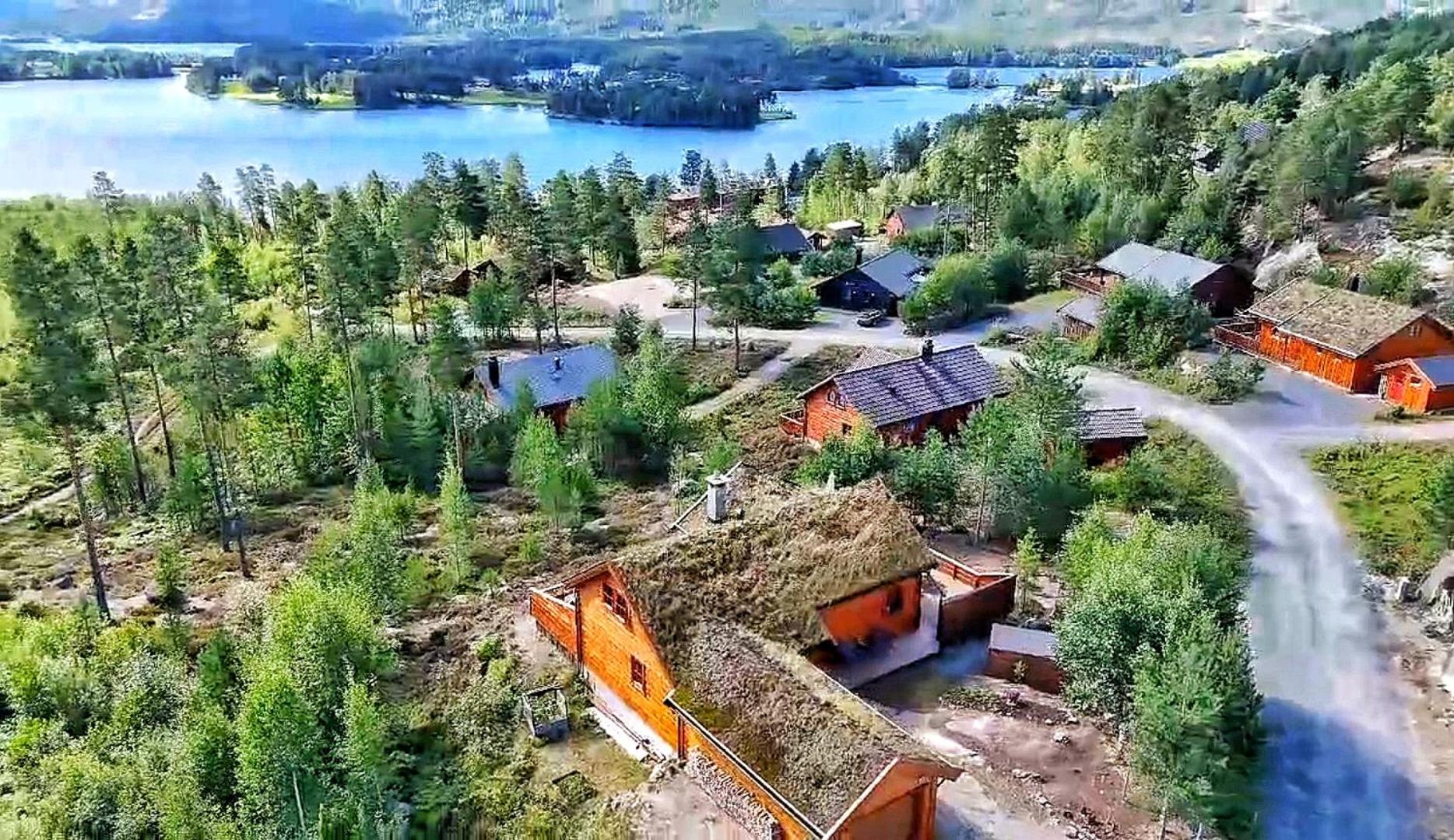 Ferienhaus in Vrådal mit Sauna, fußläufig zum Zentrum