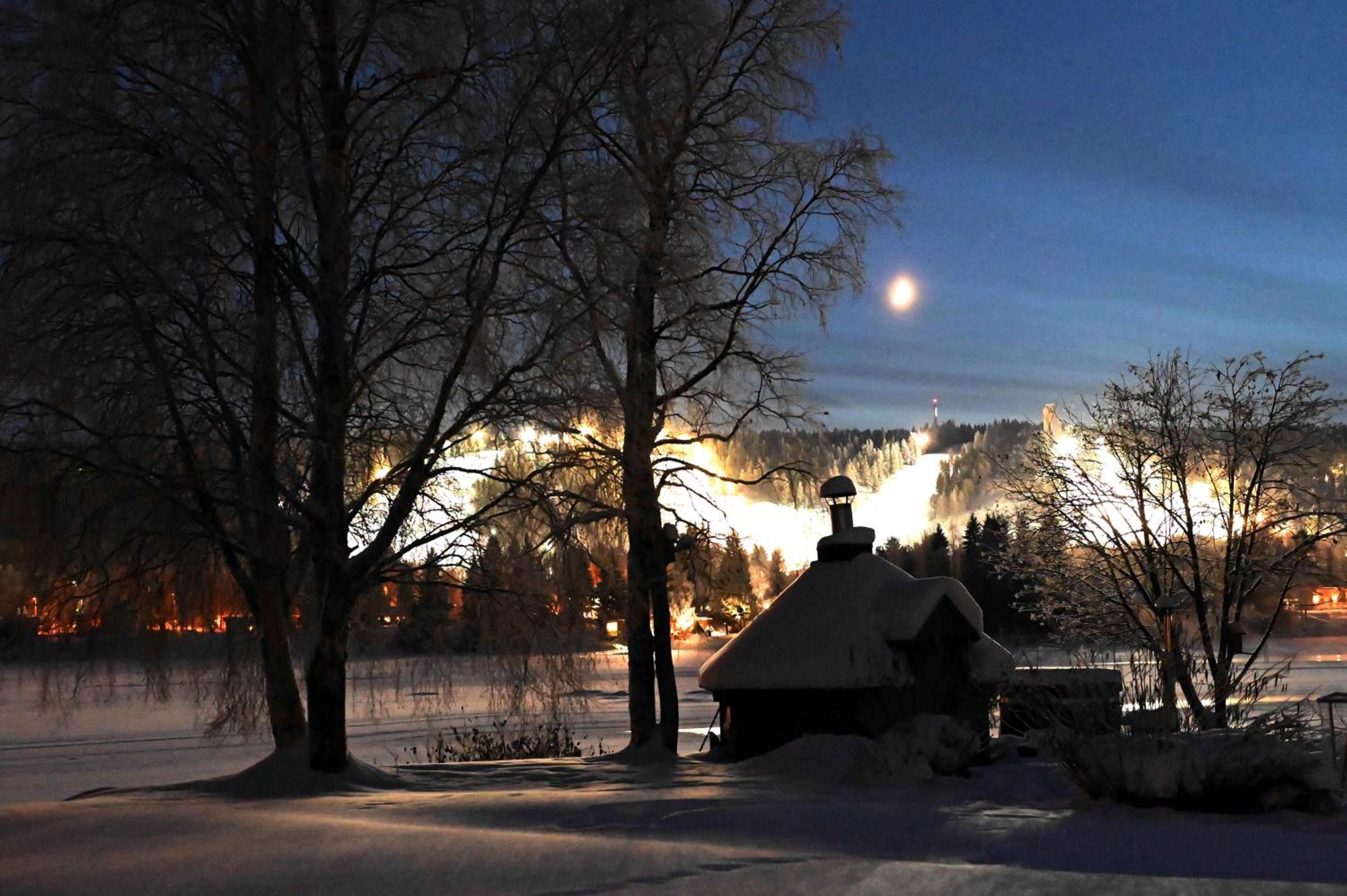 A home in a fairy tale landscape