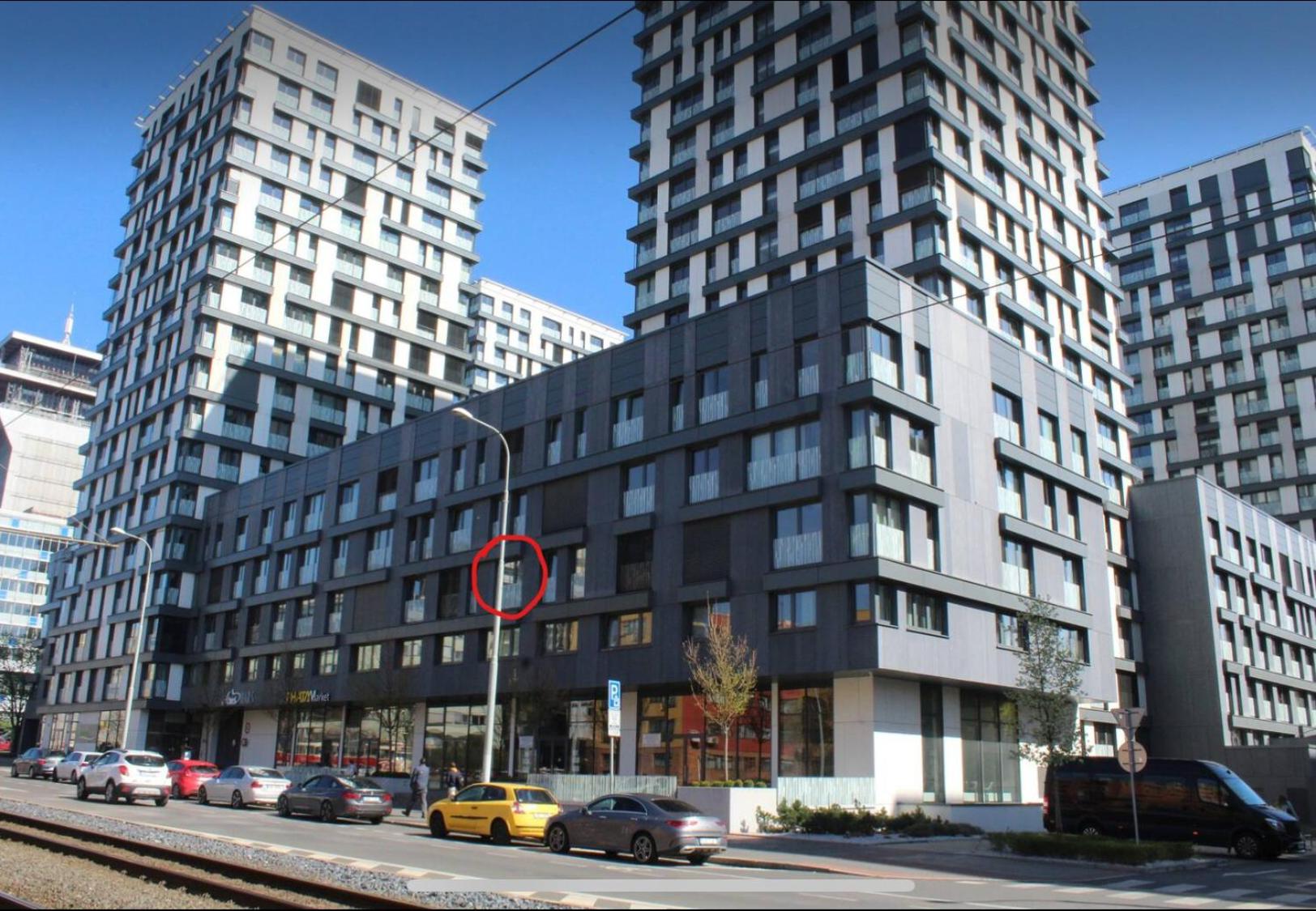 Rezidence Garden Towers - studio s parkováním