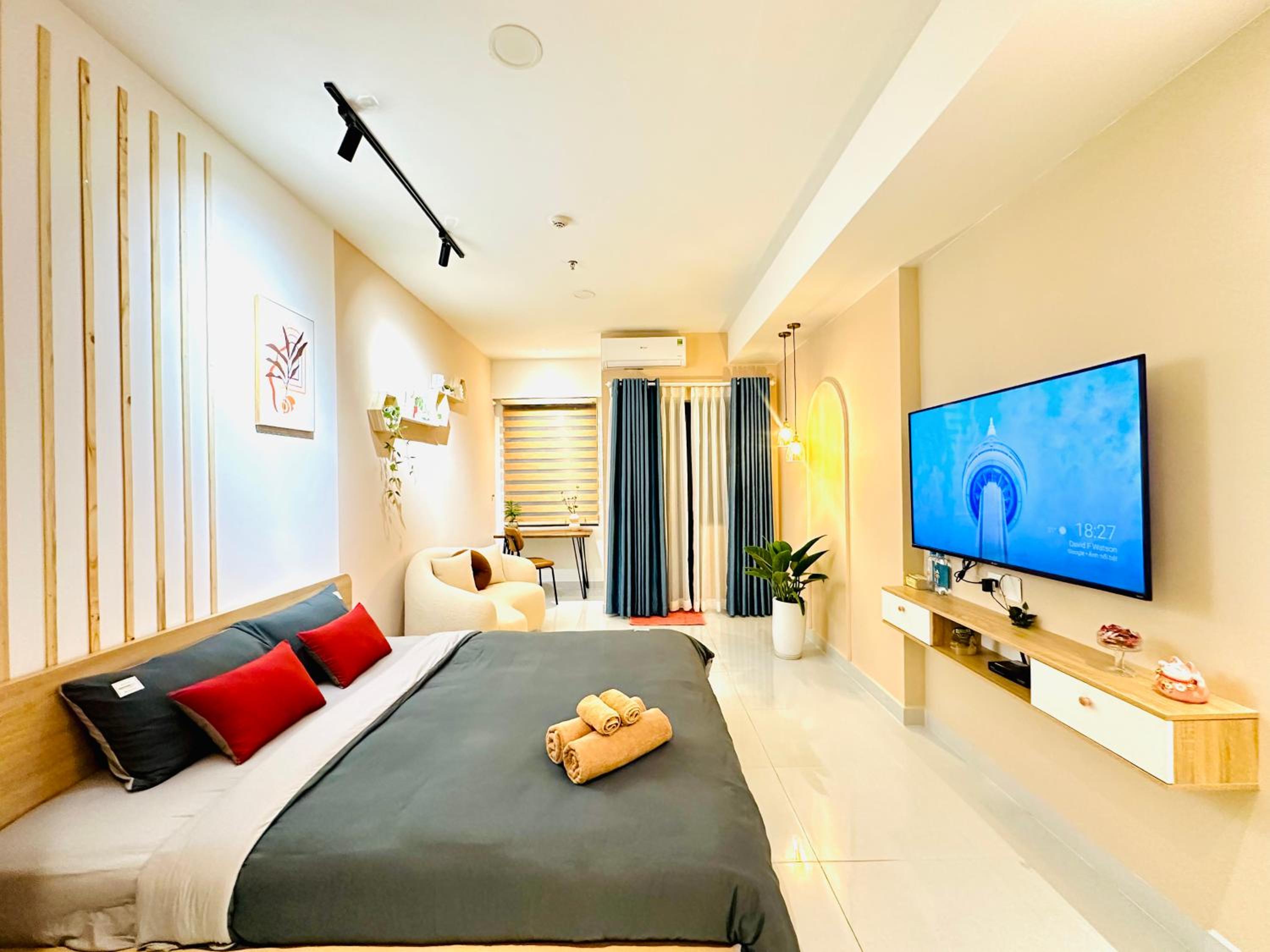 DoHa Homes Soho Residence #Studio Luxury-1Bed-Lầu cao-Mới
