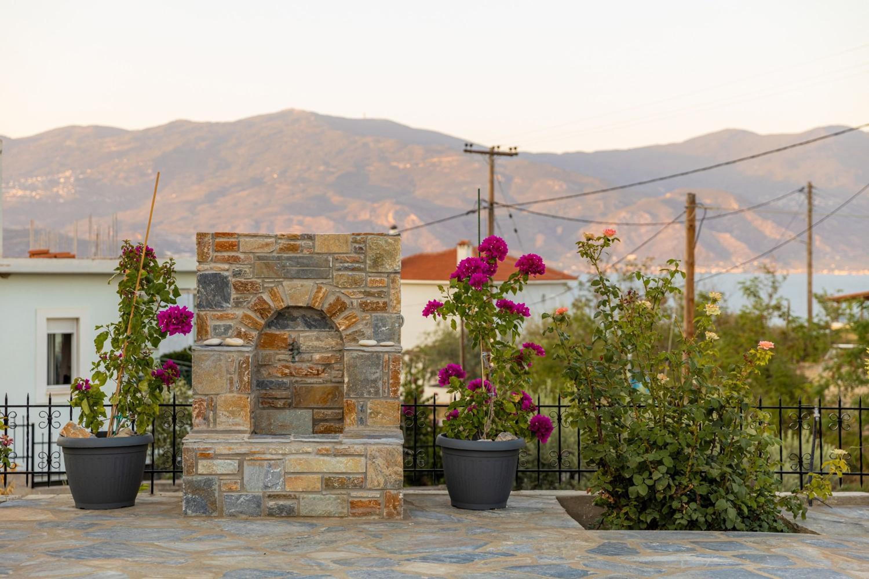 Villa Galani Agios Stefanos view 2