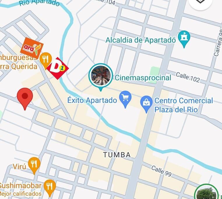 Hermoso apartamento en zona rosa, habitación principal con aire acondicionado