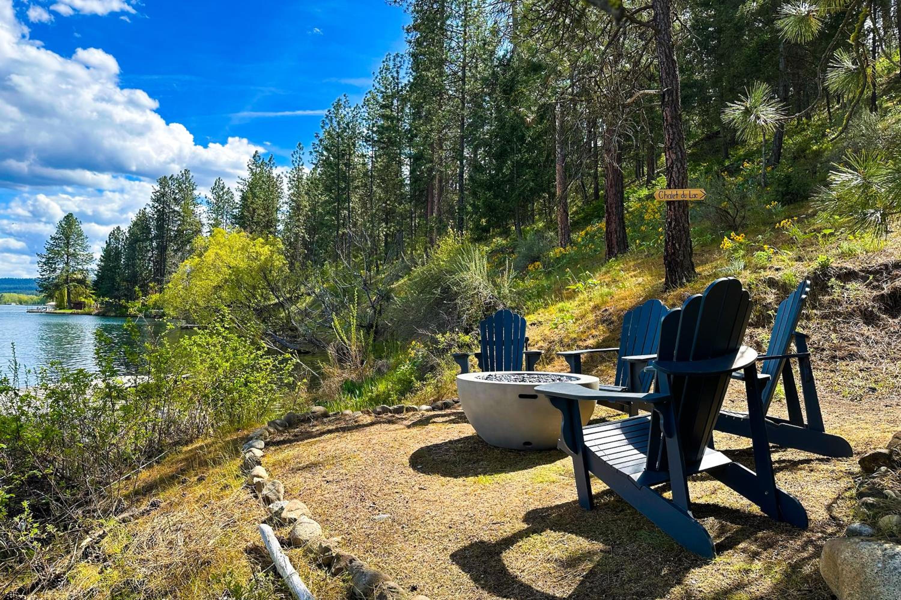 Private Lake Access and Dock Home Near Spokane