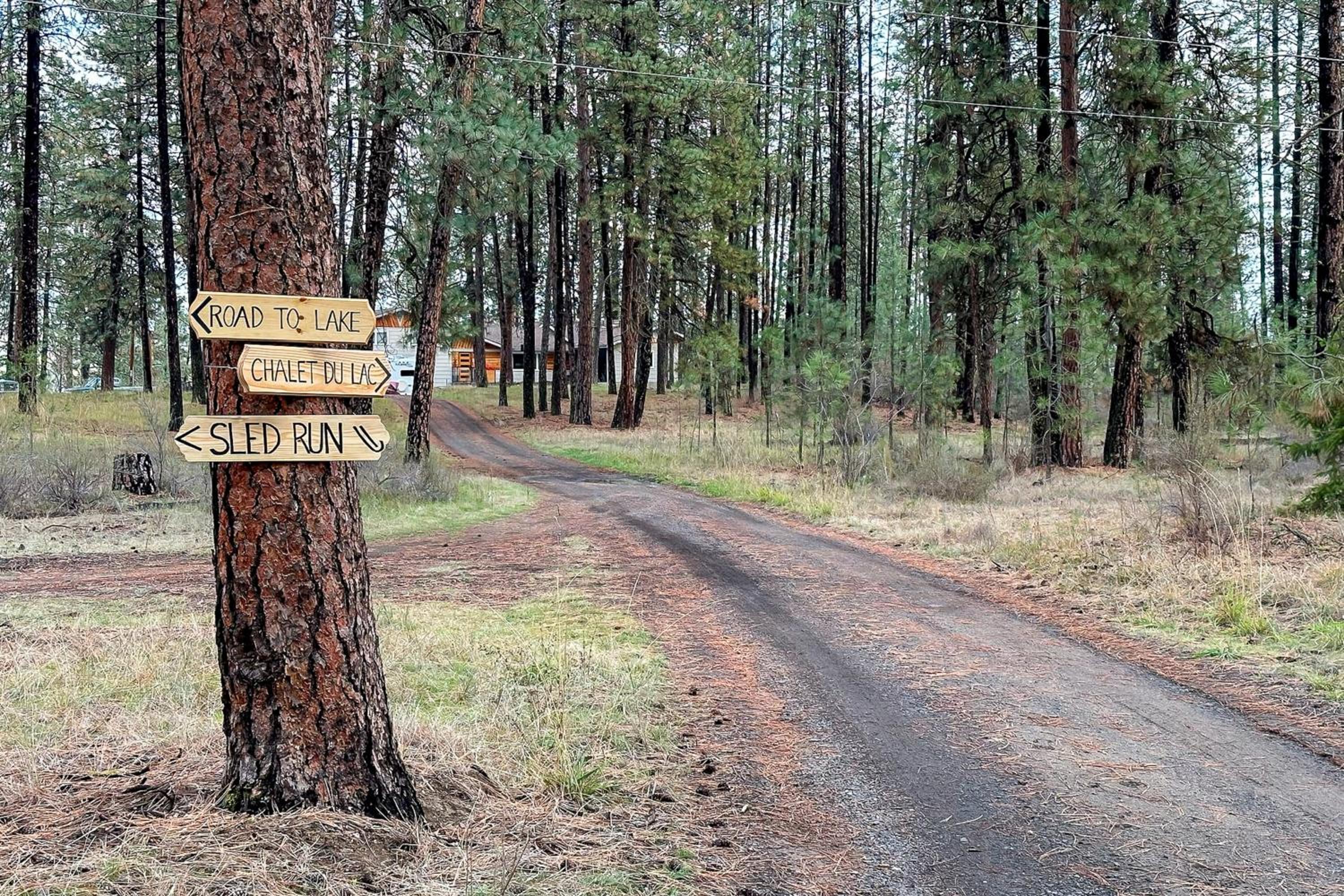 Private Lake Access and Dock Home Near Spokane