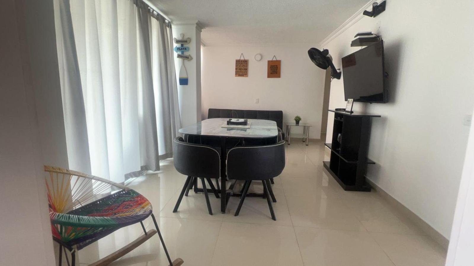 El Rodadero, 4 habitaciones con piscina y terraza
