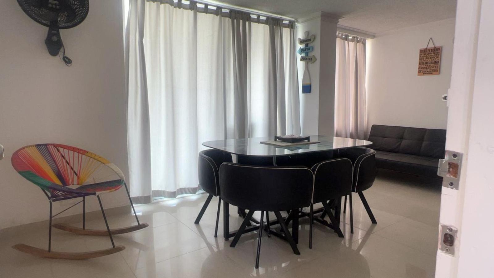 El Rodadero, 4 habitaciones con piscina y terraza