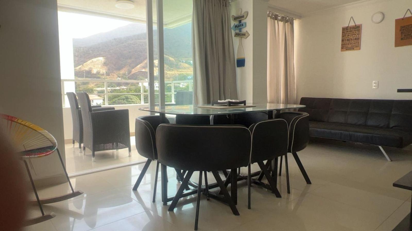 El Rodadero, 4 habitaciones con piscina y terraza